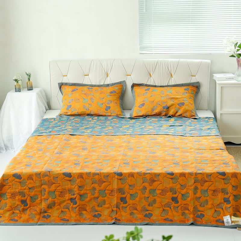 Kissenbezüge aus Baumwolle – 2er-Set 52x78 cm - Geblümt - Bettwäsche & Kissenbezüge
