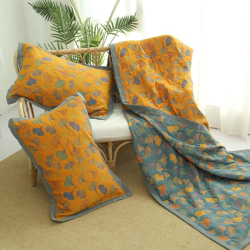 Kissenbezüge aus Baumwolle – 2er-Set 52x78 cm - Geblümt - Bettwäsche & Kissenbezüge