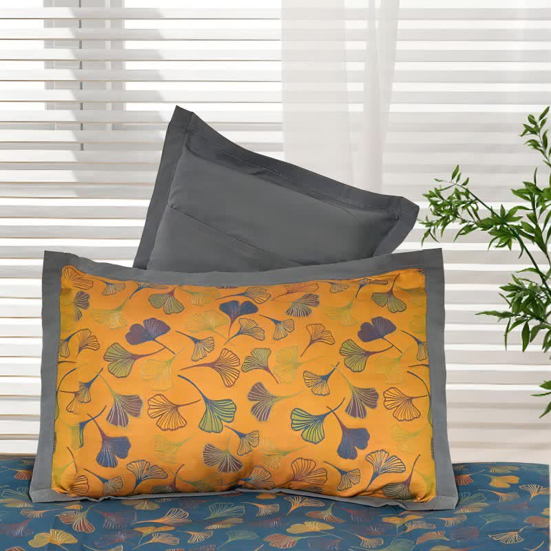 Kissenbezüge aus Baumwolle – 2er-Set 52x78 cm - Geblümt - Bettwäsche & Kissenbezüge