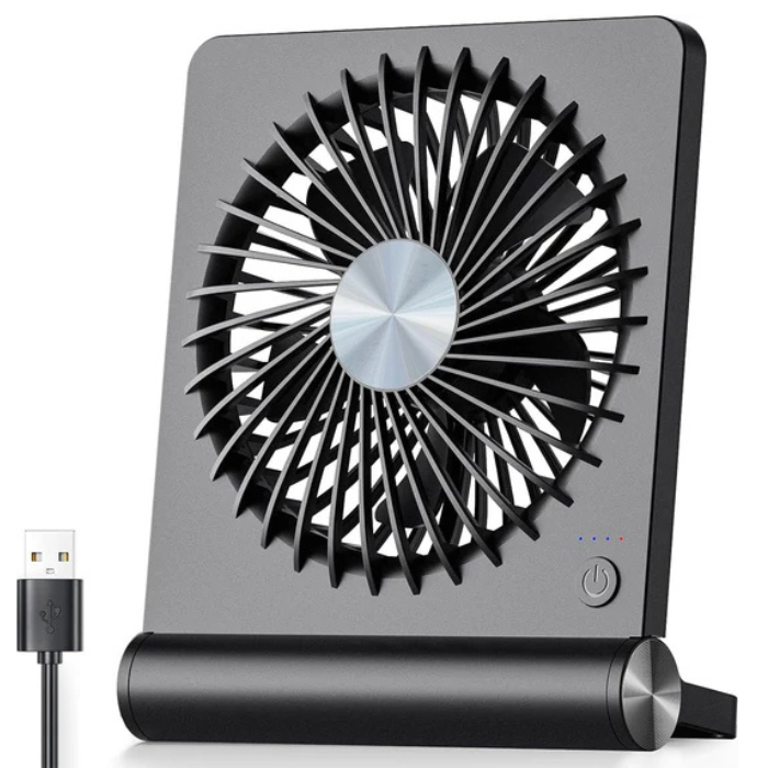 Kleiner Tischventilator – Kraftvolle Kühlung für Schreibtisch & Büro - Tischventilator