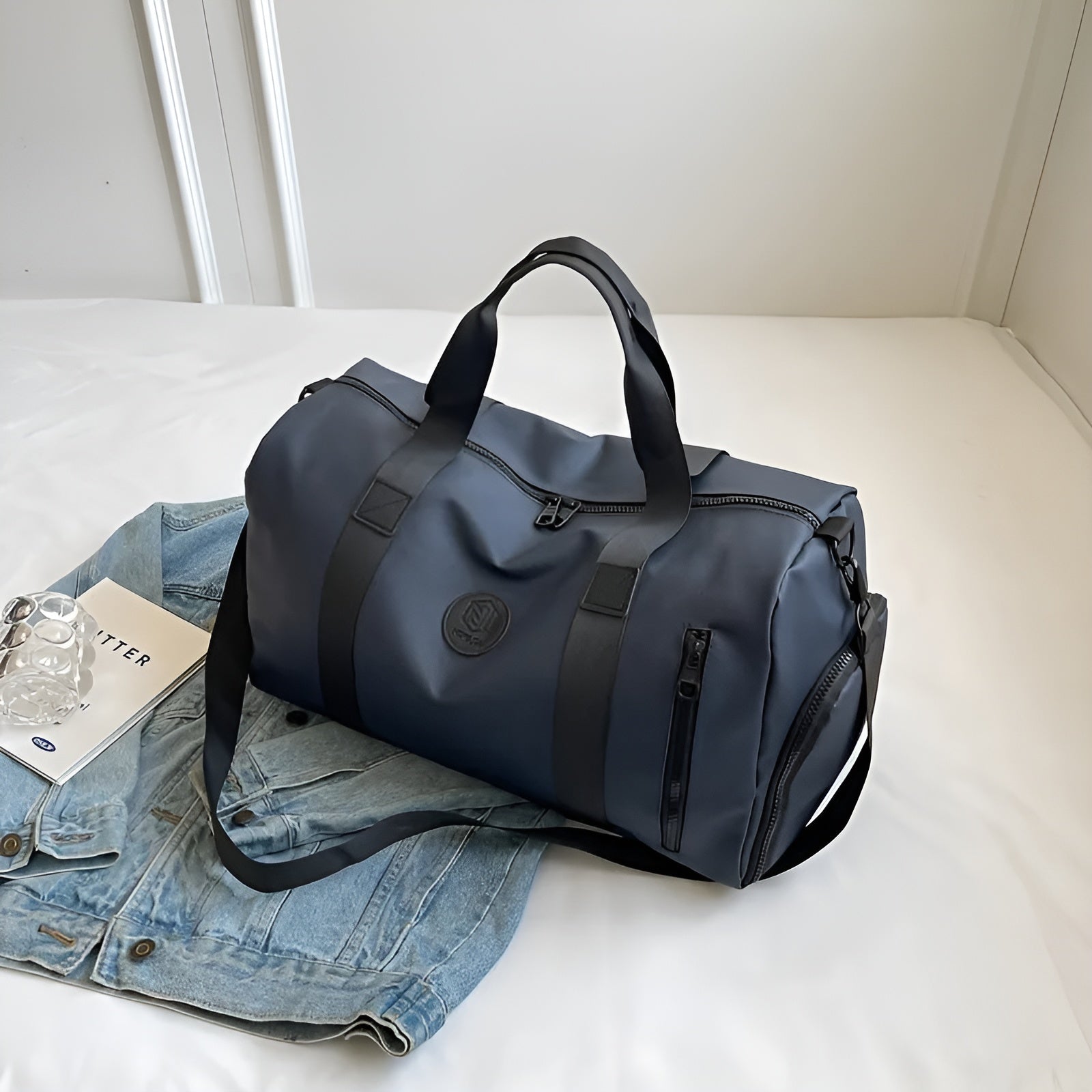 Kompakte & leichte Reisetasche – Praktisches Schuhfach für optimale Organisation - Blau - Reisetasche