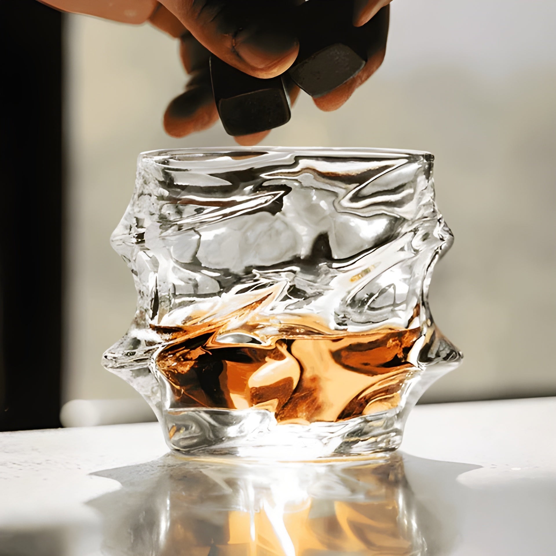 Kristallglas für Whisky –Elegante Schliff Form für vollendeten Trinkgenuss - Whiskyglas