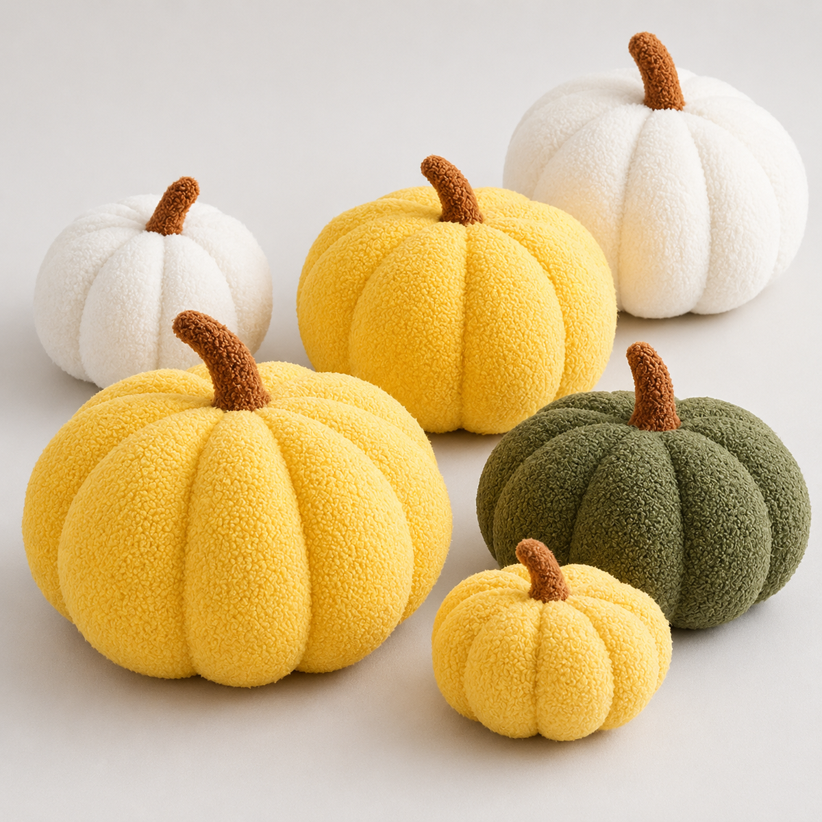 Kürbis-Plüschkissen – Weiches Deko-Kissen für Herbst und Halloween - Saisonale Dekoration – Halloween