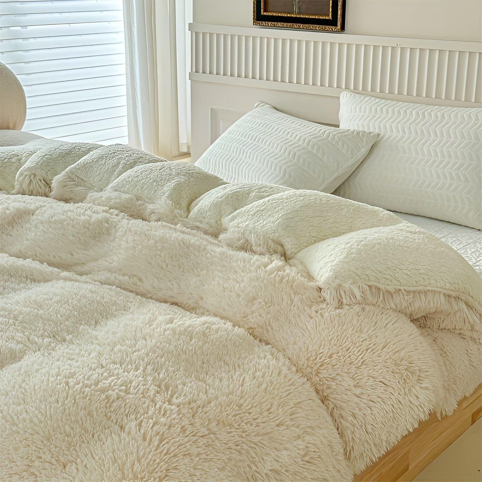 Kuscheldecke aus Plüsch – Dick Warm und Bunt | Perfekt für Sofa oder Bett - Saisonale Dekoration