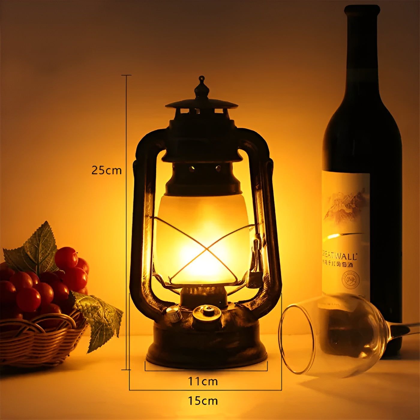 TimelessBlaze Lamp - Multifunktionale Tragbare Wiederaufladbare USB-Lampe - Elegare