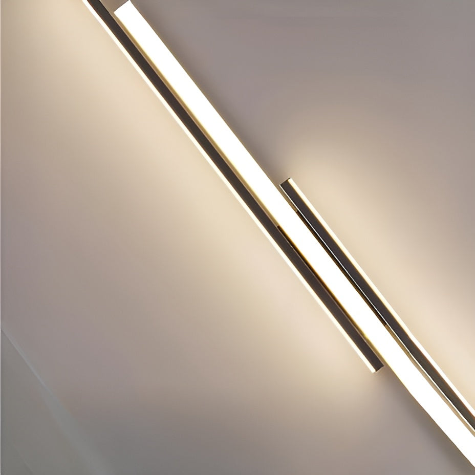 Lange LED-Deckenleuchte – Schlankes und stilvolles längliches Design | Perfekte Beleuchtung für Flur Treppenhaus