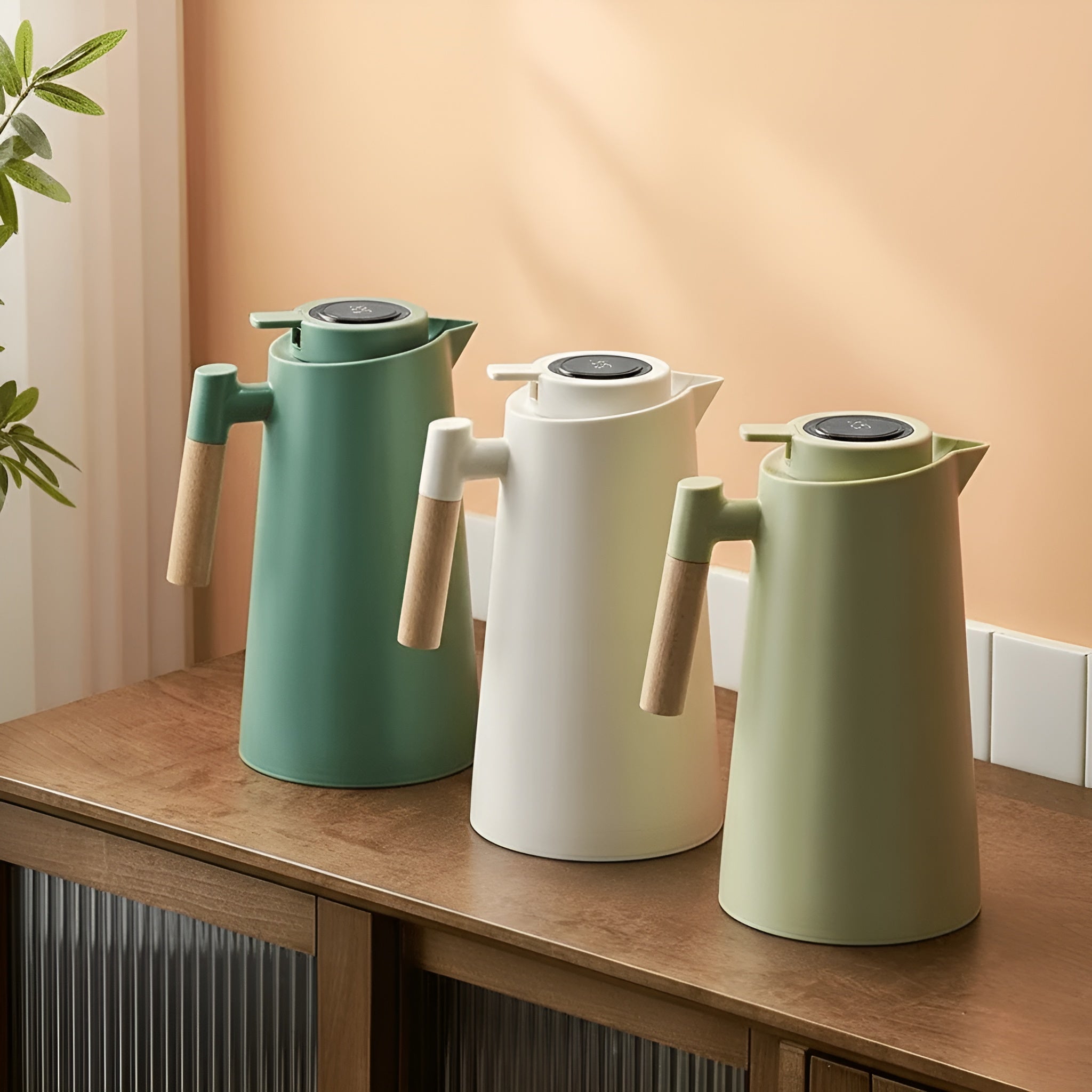 Lattea Pure Thermoskanne – Auslaufsicher Und Langlebig | Stilvolles Design Aus Edelstahl - Thermoskanne
