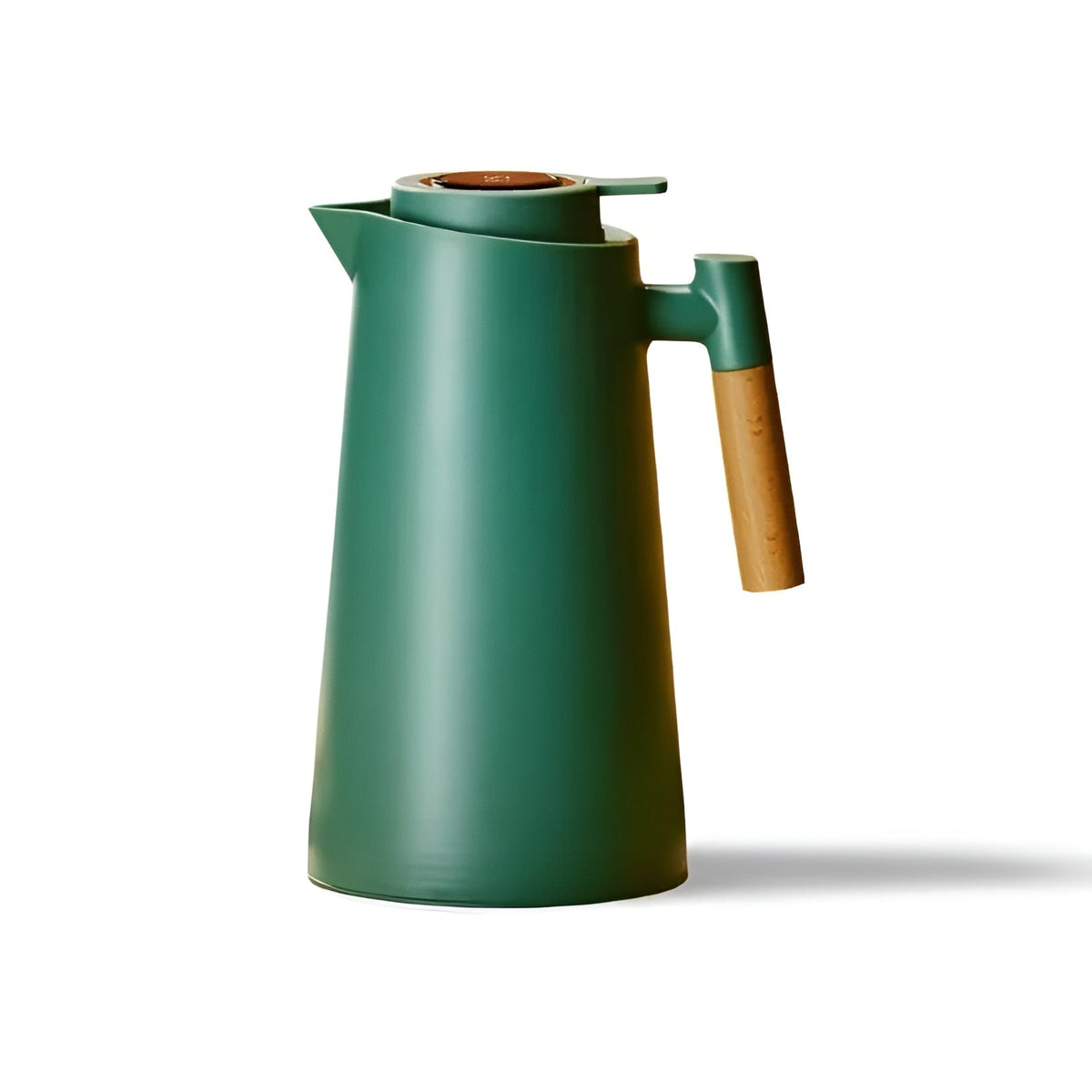 Lattea Pure Thermoskanne – Auslaufsicher Und Langlebig | Stilvolles Design Aus Edelstahl - Grün - Thermoskanne