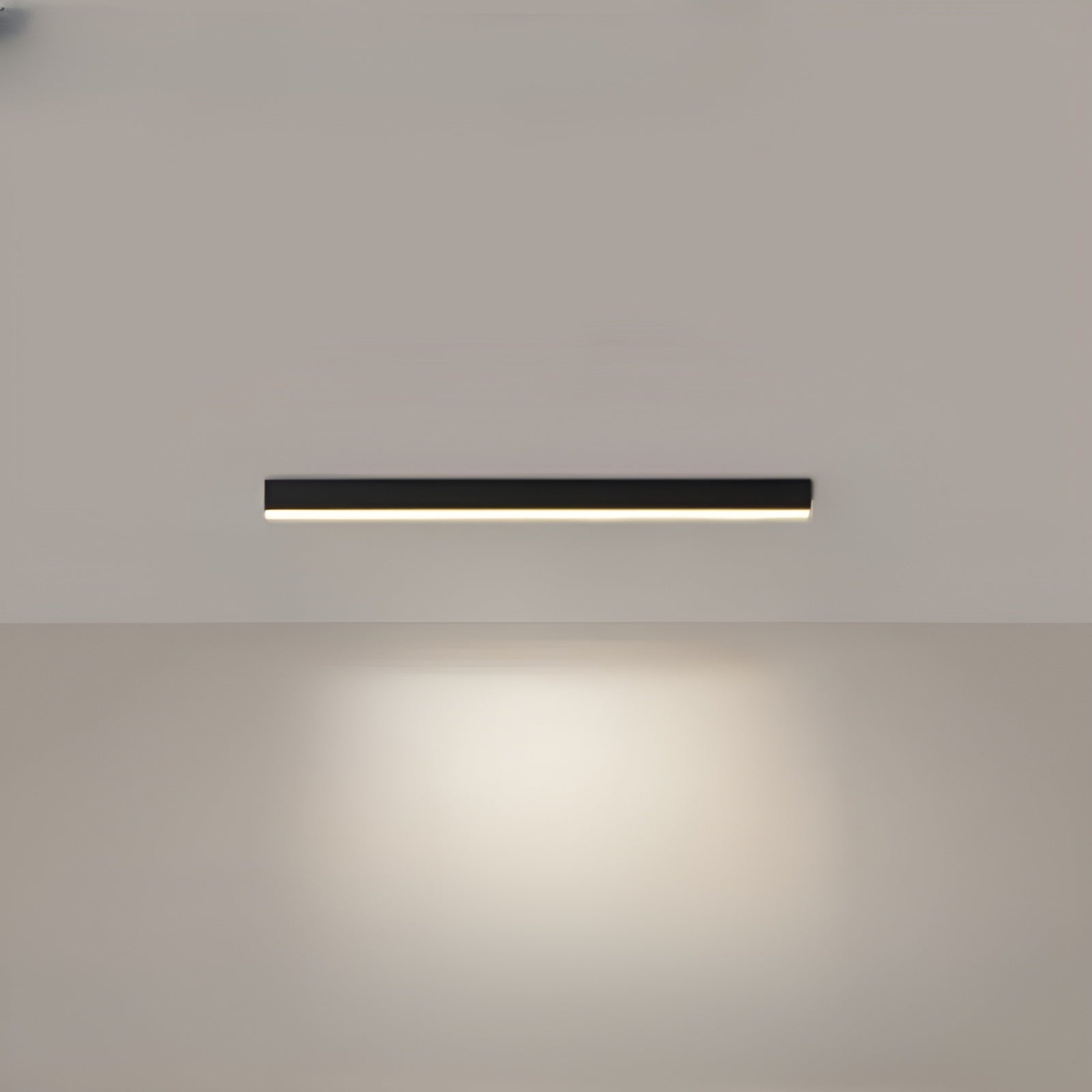 LED-Deckenleuchte – Moderne Weiches Warmes Licht für Gemütliche Wohnräume - Schwarz 60cm - Deckenleuchte