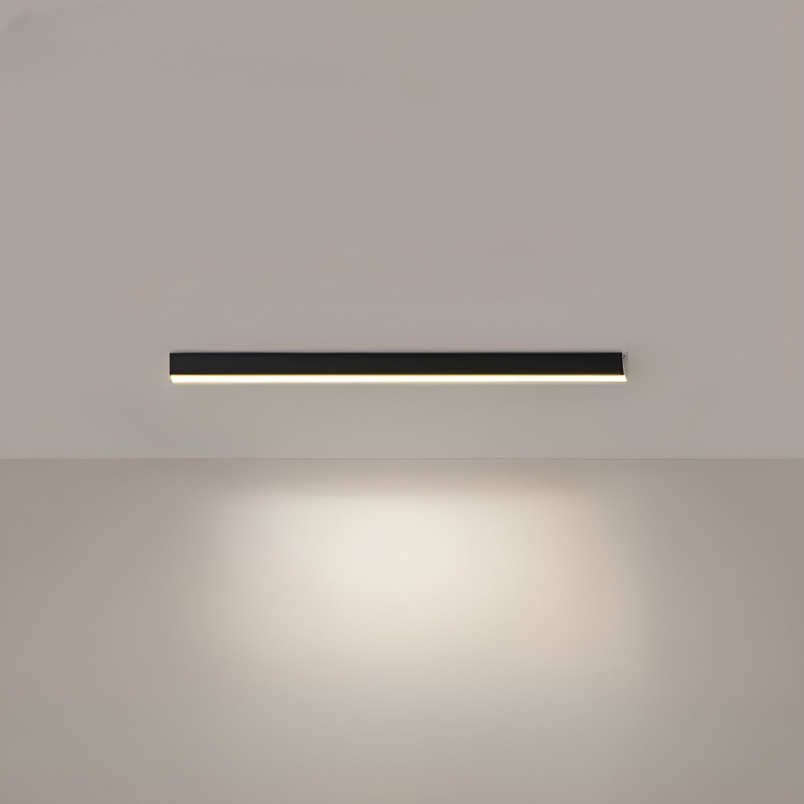 LED-Deckenleuchte – Moderne Weiches Warmes Licht für Gemütliche Wohnräume - Schwarz 80cm - Deckenleuchte