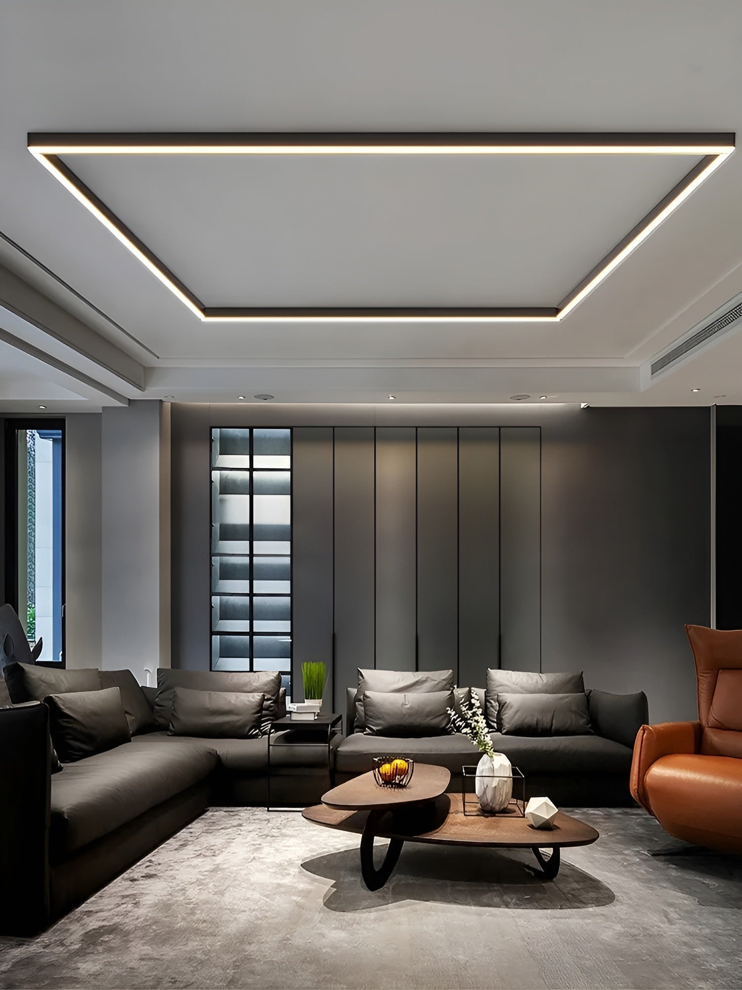 LED-Deckenleuchte – Moderne Weiches Warmes Licht für Gemütliche Wohnräume - Deckenleuchte