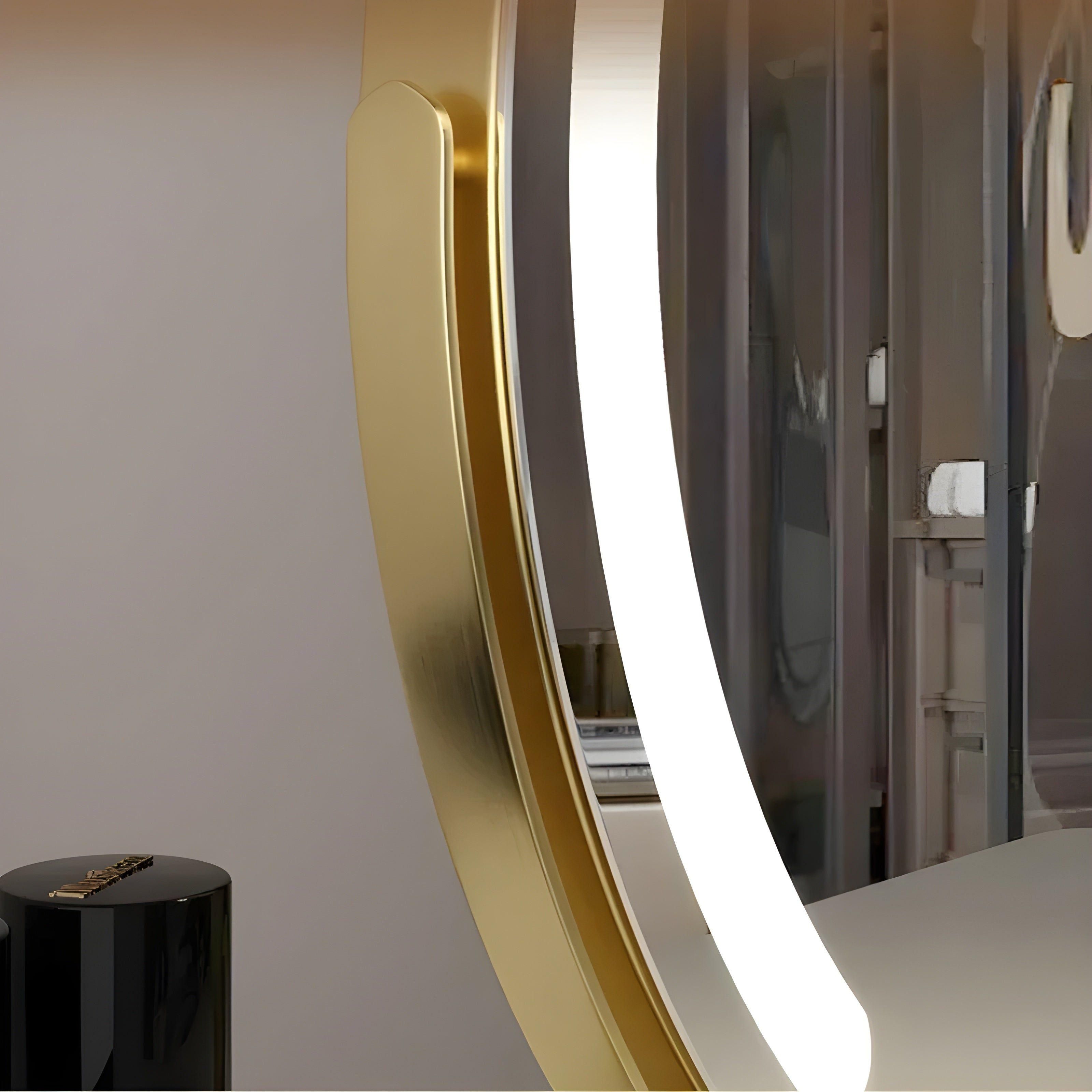 LED-Kosmetikspiegel – Dimmbares Licht für Schlafzimmer & Schminktisch - Spiegel