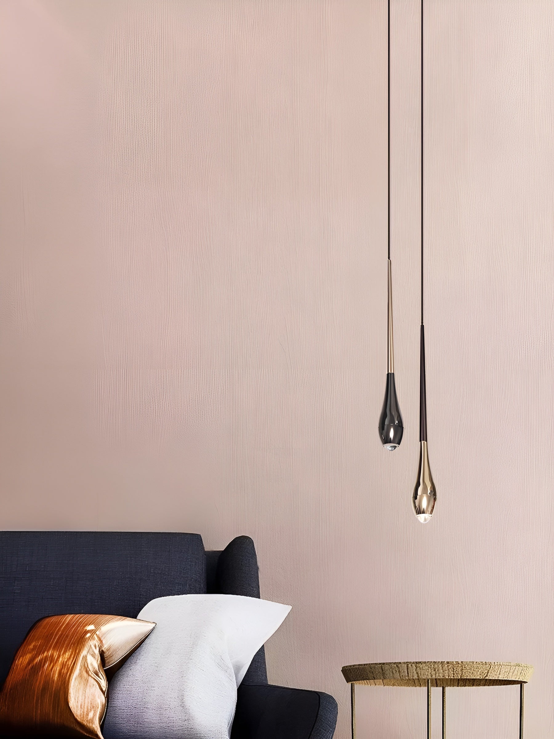 LED-Pendelleuchte in Tropfenform – Modernes Design & Warmes Licht | Perfekt für Küche und Esstisch - Pendelleuchte
