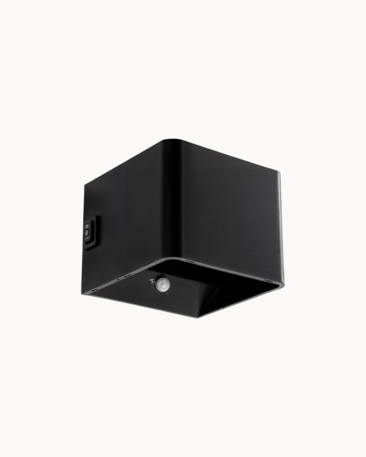 LED Wandleuchte mit Bewegungsmelder und USB-C Akku - Schwarz - Wandleuchten