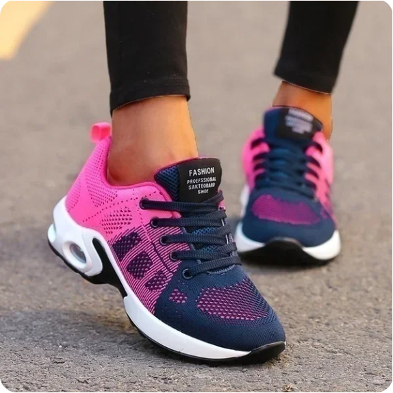 Licht auf Ihren Füßen Die komfortabelsten Frauen-Sneaker - Lila-Blau / 35 - Wohnzubehör