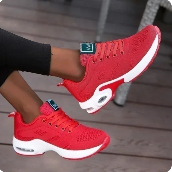 Licht auf Ihren Füßen Die komfortabelsten Frauen-Sneaker - Rot / 35 - Wohnzubehör