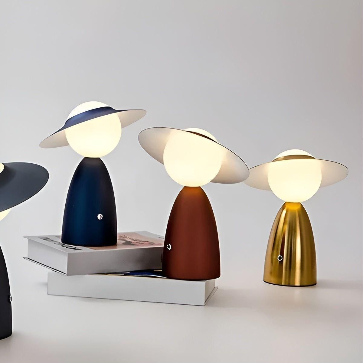 LightBeam Lampe - Tragbare Kabellose Ladestation Tischlampe für Zuhause - Tischlampe
