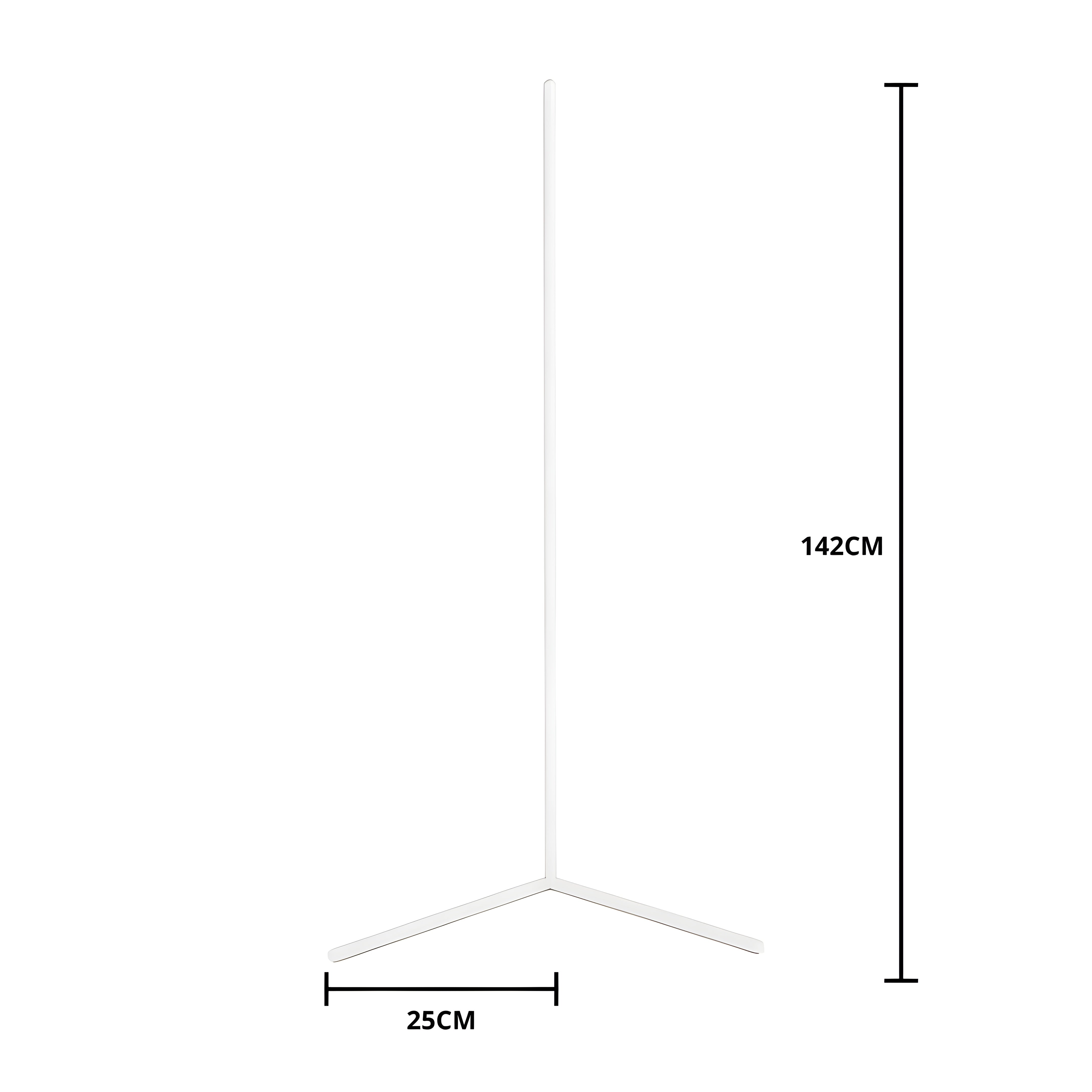 Lineare LED-Stehlampe – Modernes Design mit indirektem Licht - Stehlampe