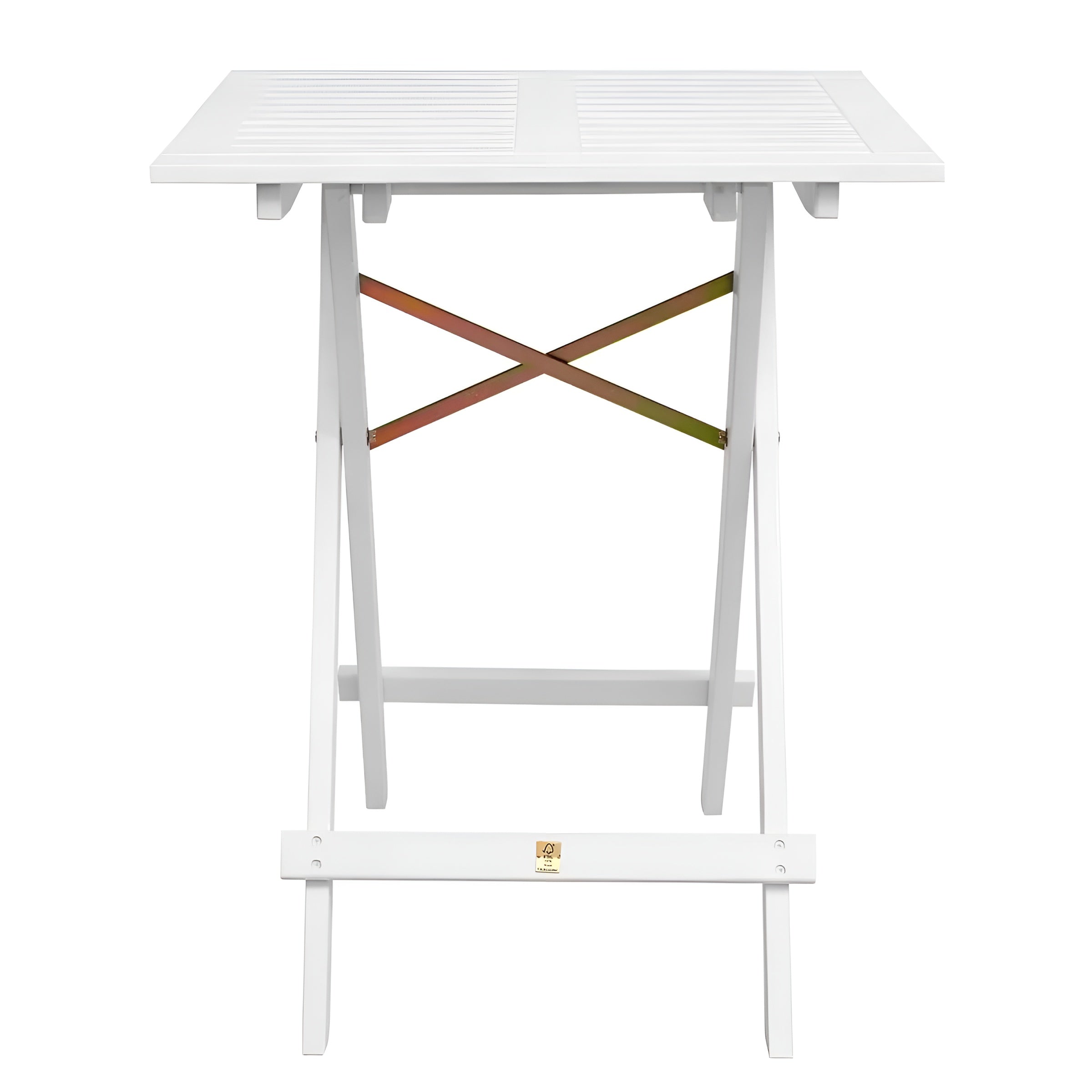 LODGE 3-teiliges Gartenmöbel-Set – Klappbares Bistro-Set aus massivem Akazienholz - Gartenmöbel-Set