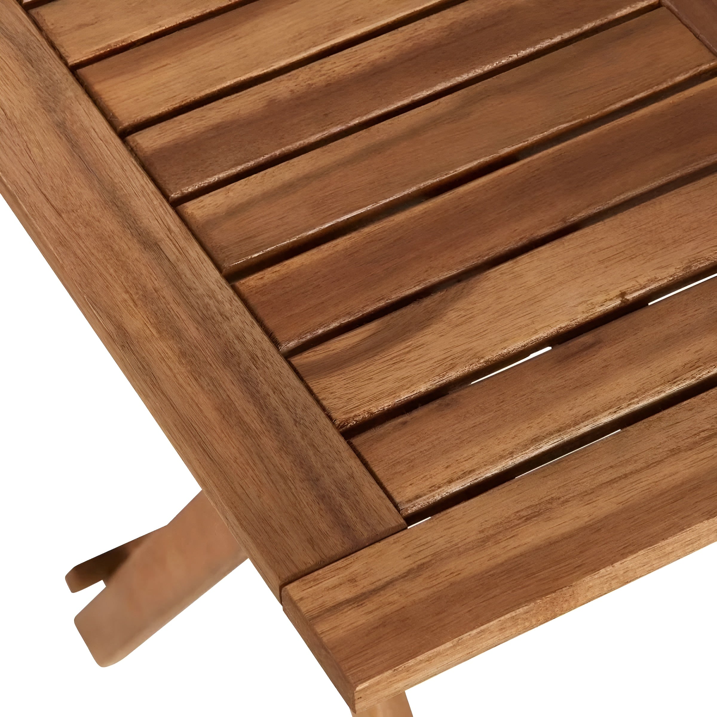 LODGE 3-teiliges Gartenmöbel-Set – Klappbares Bistro-Set aus massivem Akazienholz - Gartenmöbel-Set