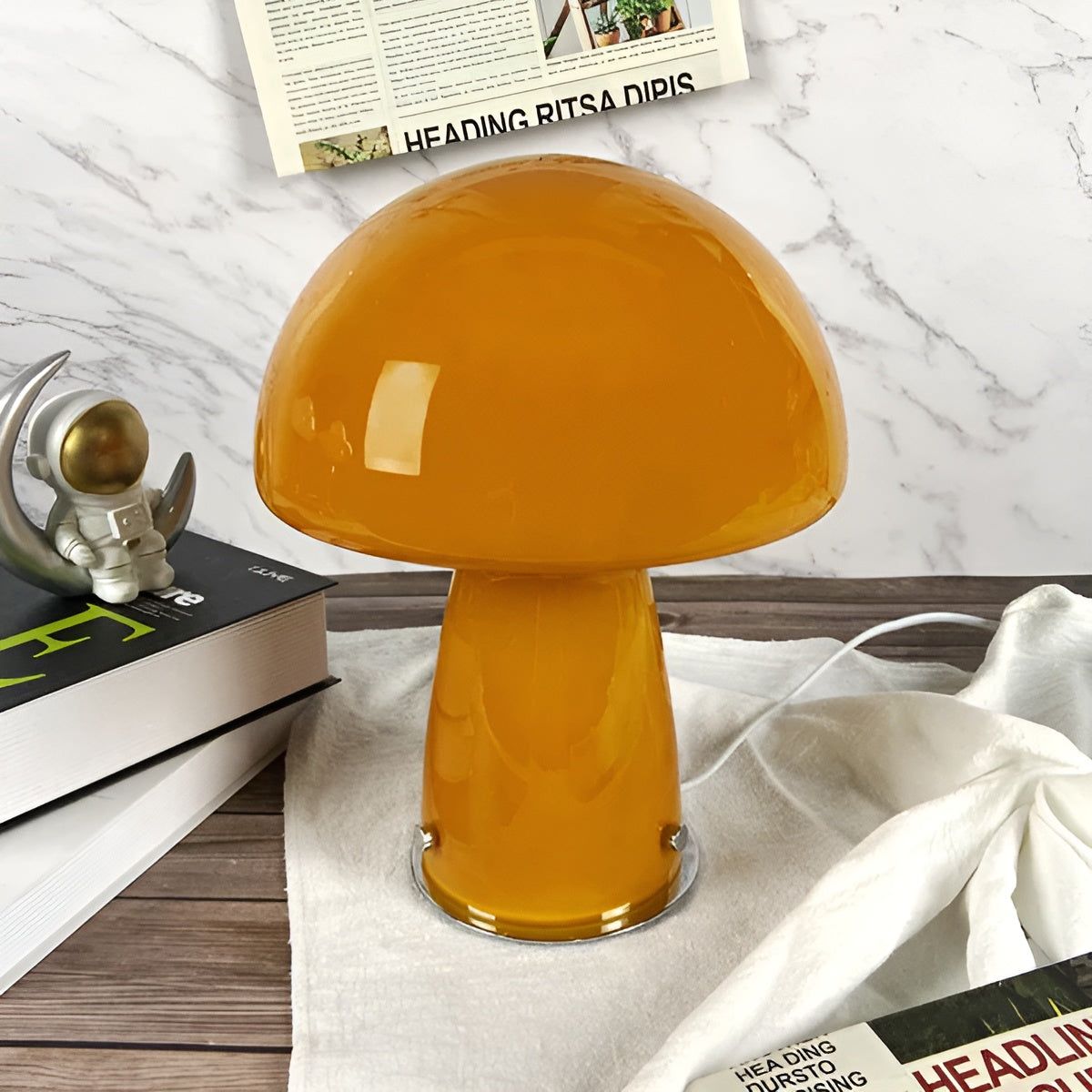 Marlo Mushroom - Skandinavische LED Designerlampe - Elegare