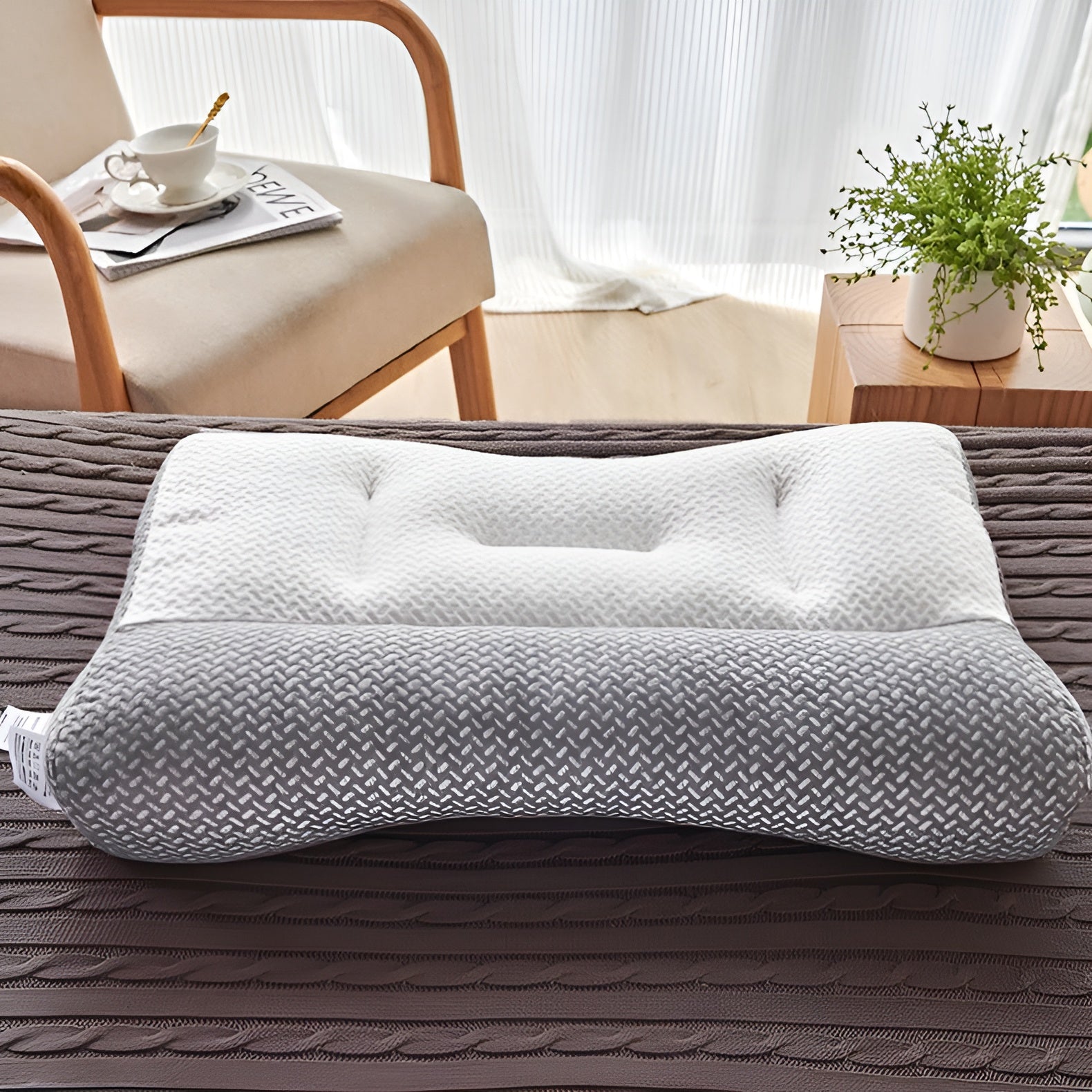 Lumera Ergonomisches Kissen – Orthopädisch Und Druckentlastend | Für Erholsamen Schlaf - Kissen