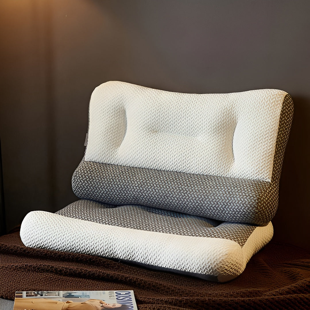 Lumera Ergonomisches Kissen – Orthopädisch Und Druckentlastend | Für Erholsamen Schlaf - Weiß - Kissen