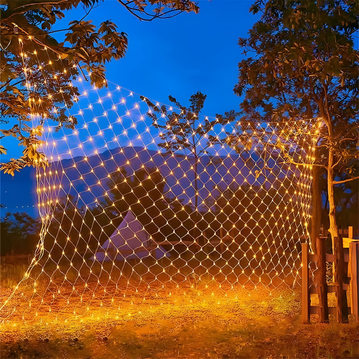 LumiNet - LED-Netzleuchten Wasserdicht Außenbereich - Saisonale Dekoration