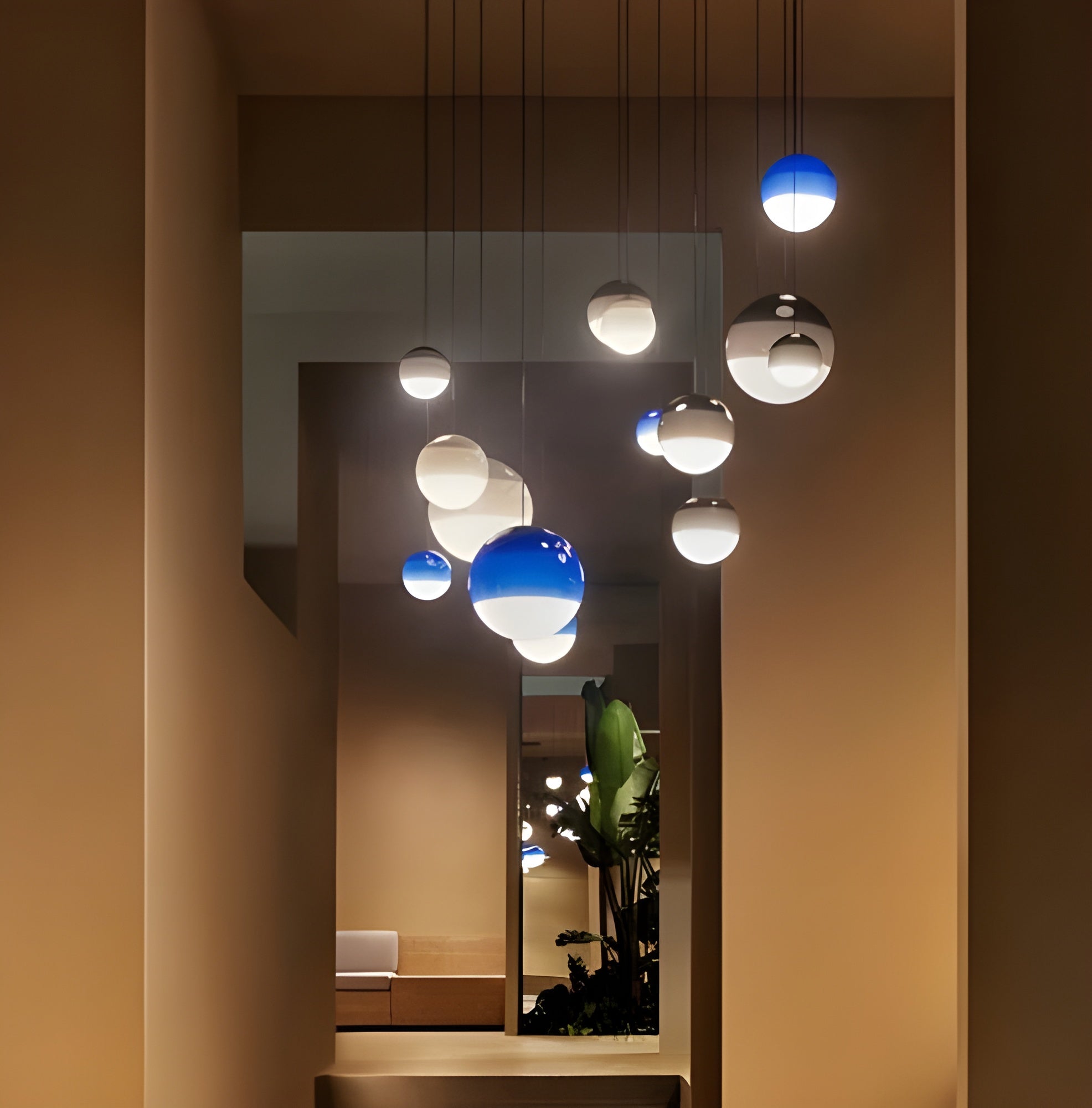 LumiOrb Light – Kreative Ballon-Hängelampe mit LED-Beleuchtung - Pendelleuchte