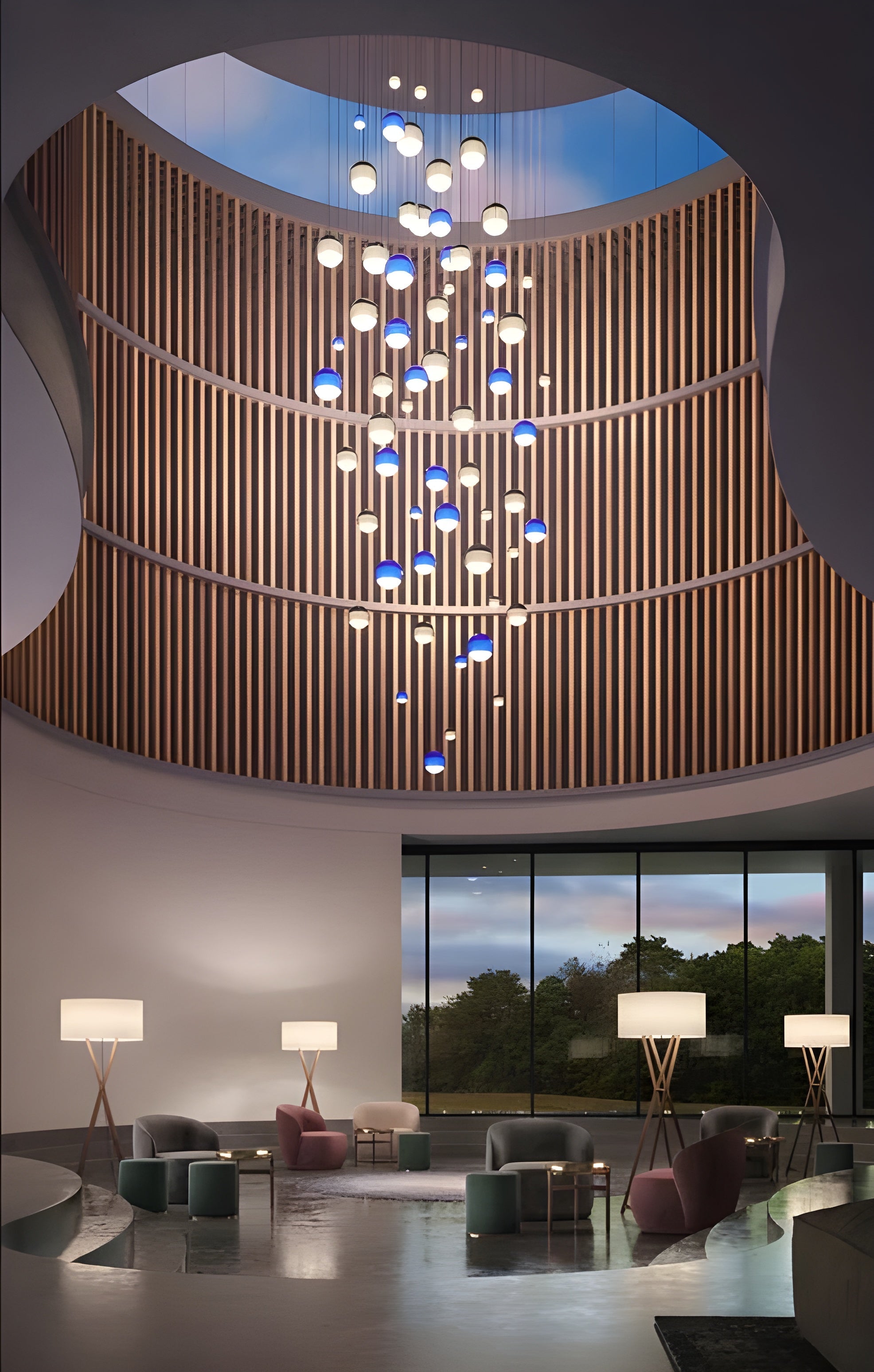 LumiOrb Light – Kreative Ballon-Hängelampe mit LED-Beleuchtung - Pendelleuchte