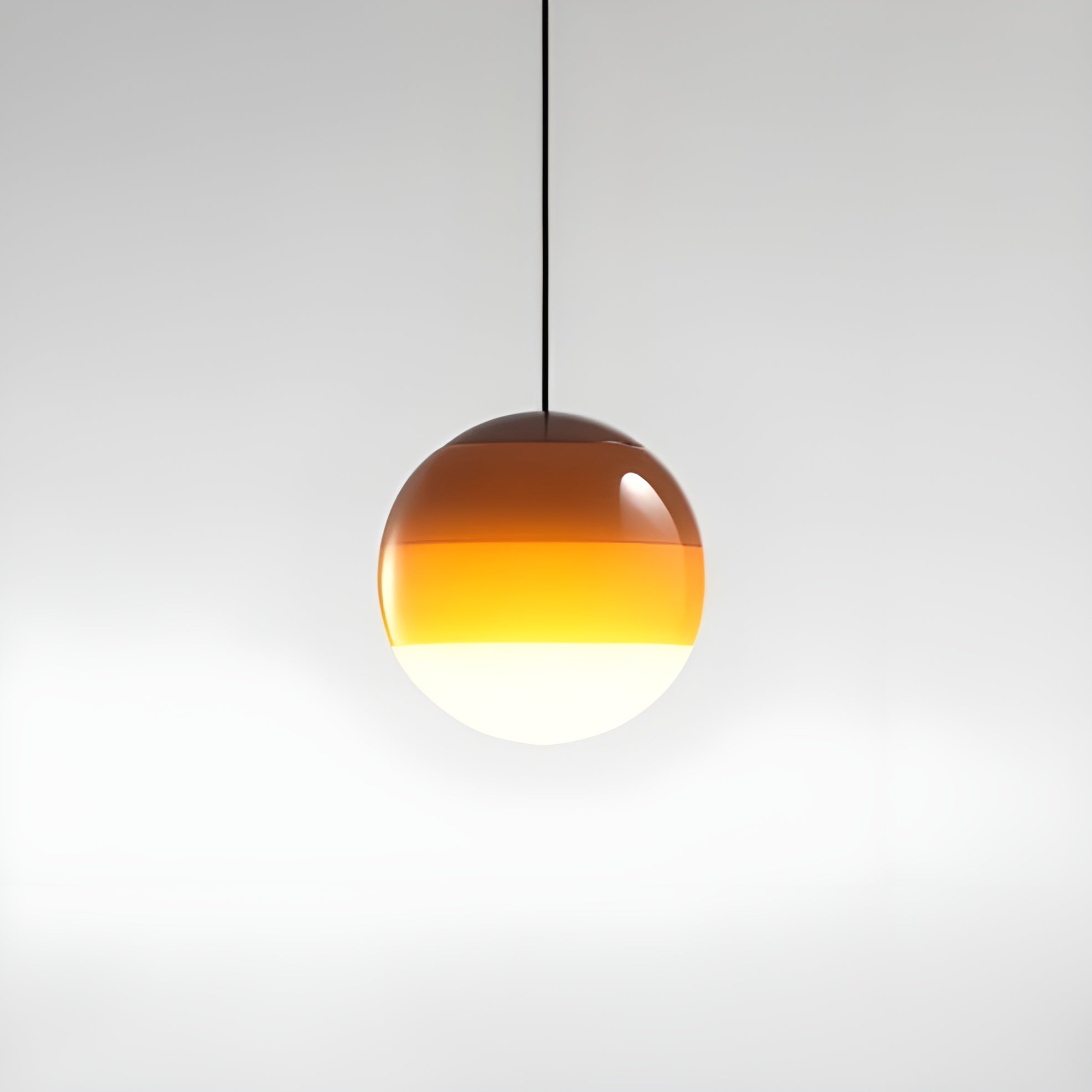 LumiOrb Light – Kreative Ballon-Hängelampe mit LED-Beleuchtung - Gelb / Durchmesser 15cm / Warmes Licht (3000K-3300K)
