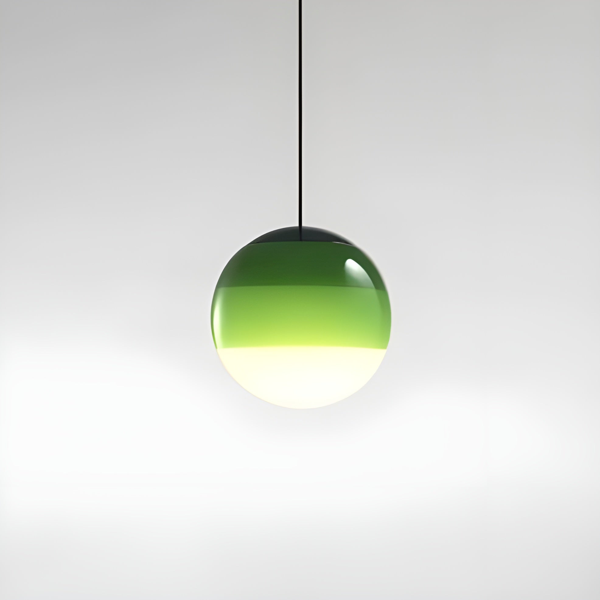 LumiOrb Light – Kreative Ballon-Hängelampe mit LED-Beleuchtung - Grün / Durchmesser 15cm / Warmes Licht (3000K-3300K)