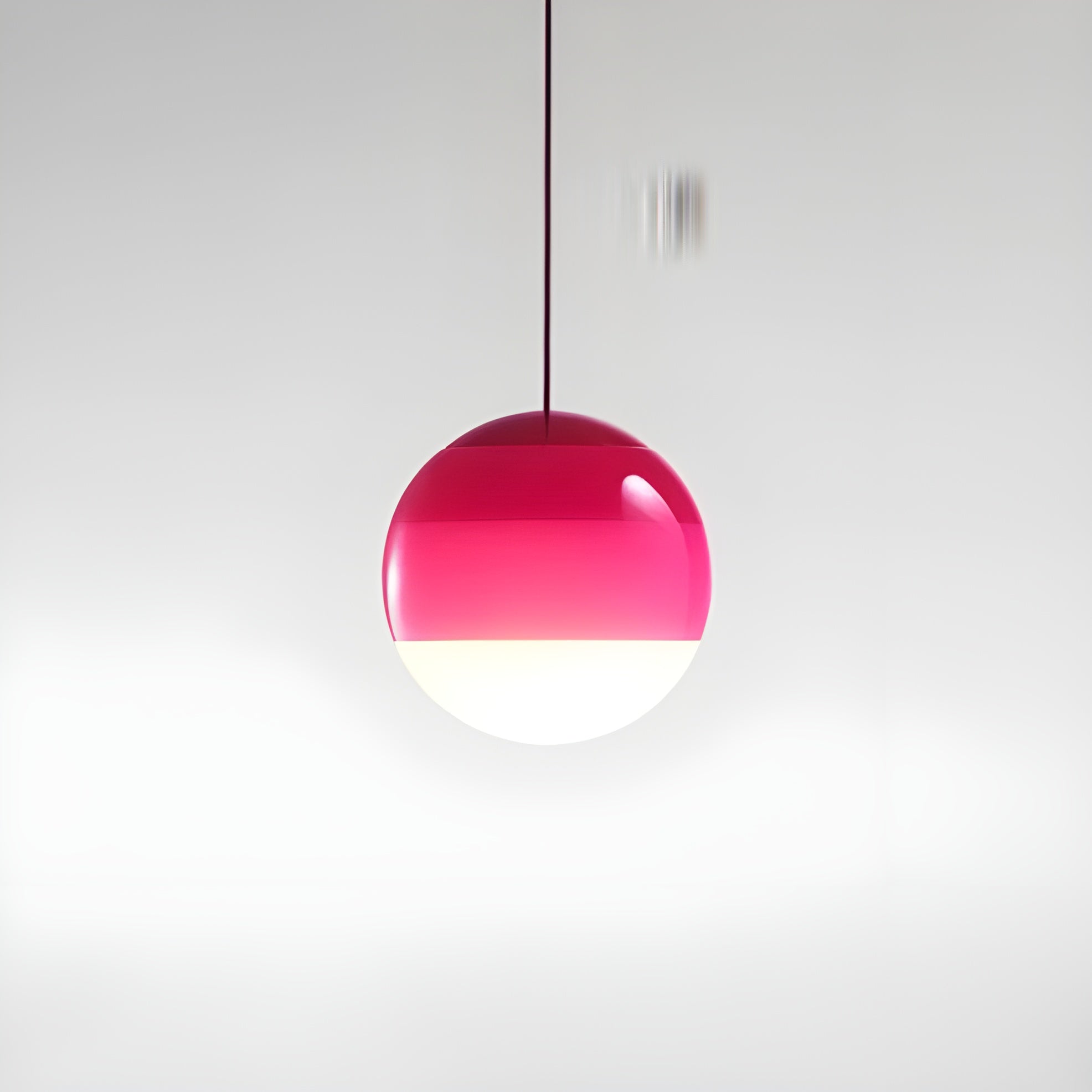 LumiOrb Light – Kreative Ballon-Hängelampe mit LED-Beleuchtung - Rosa / Durchmesser 15cm / Warmes Licht (3000K-3300K)