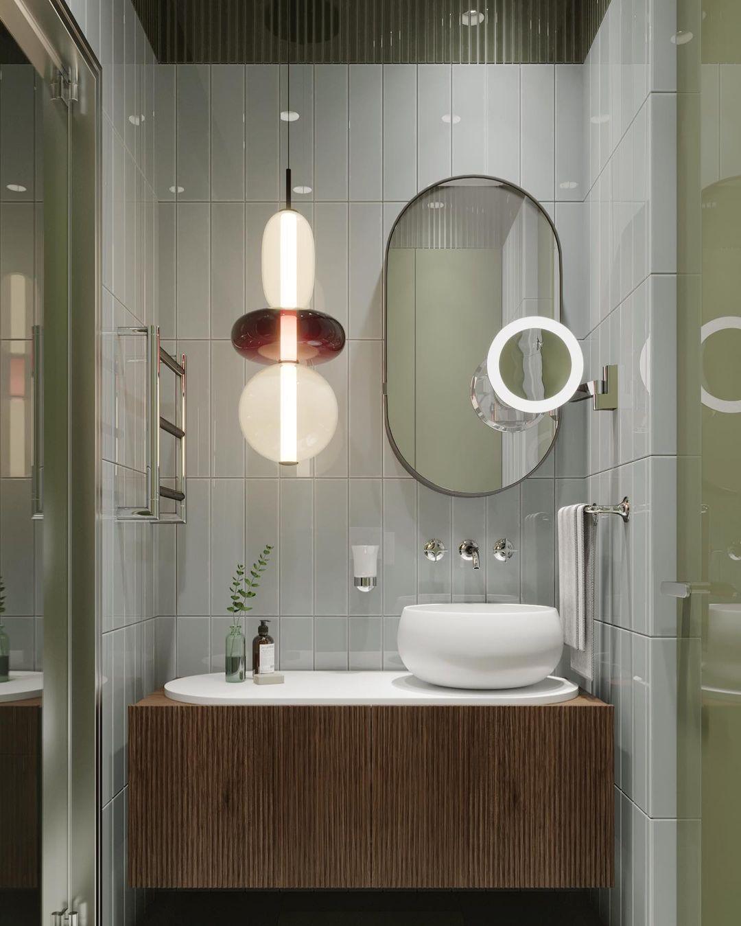 LumiSphere Light - Modern Colored Glass LED Pendant Light - Pendelleuchte