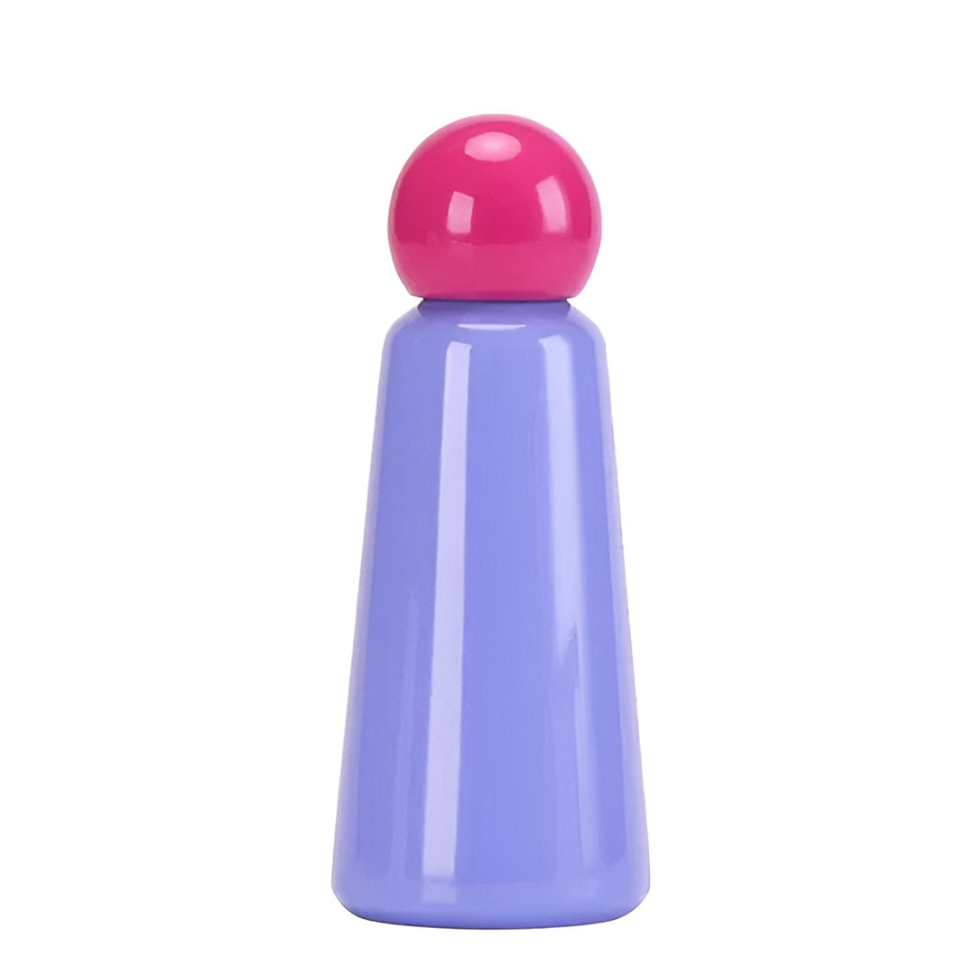 Lux Drop Thermoflasche auslaufsicher – Hält Getränke 12h heiß & 24h kalt - Rosa-Rot-Violett - Wasserflasche