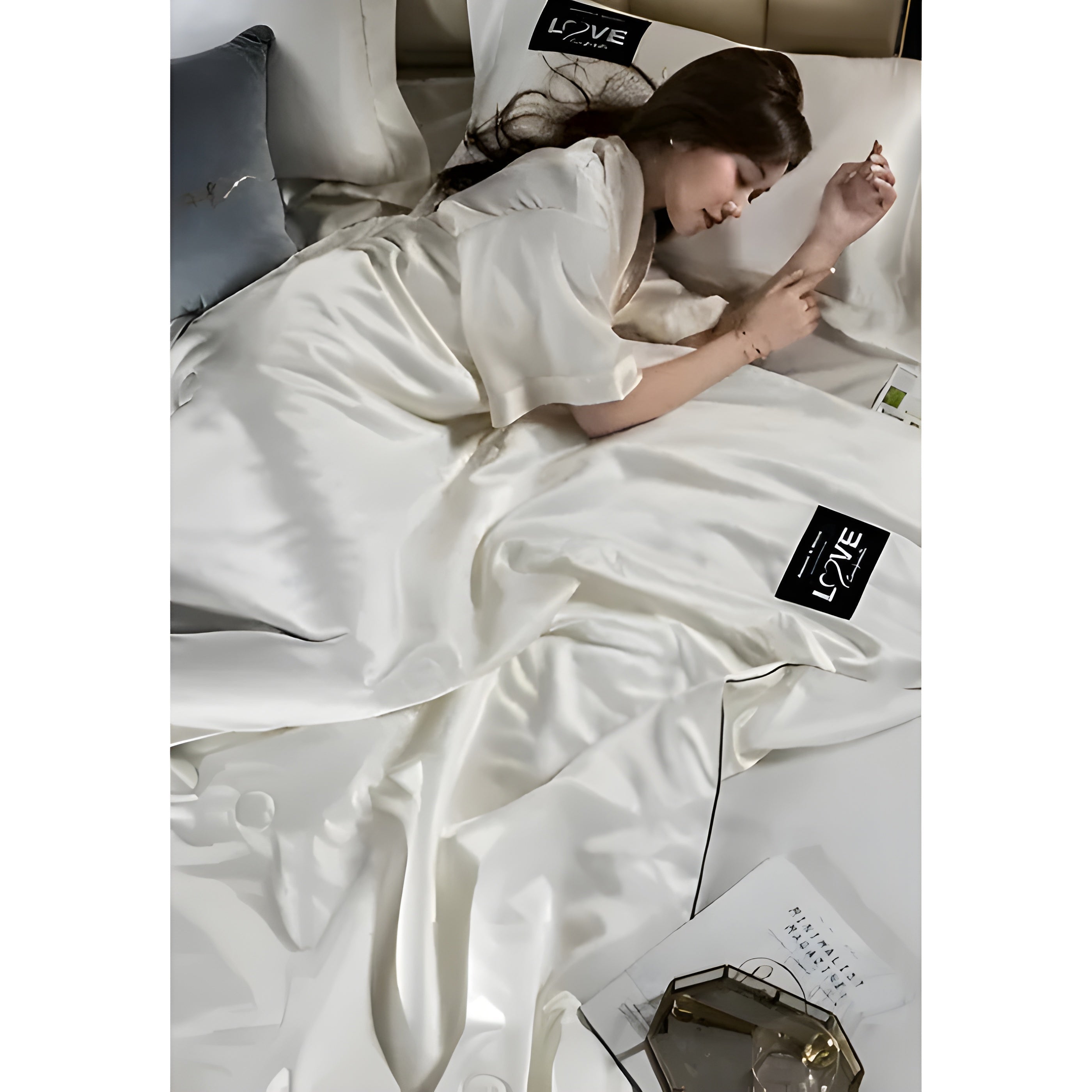 Luxus Seidendecke – Ganzjahresdecke für höchsten Schlafkomfort - Decke