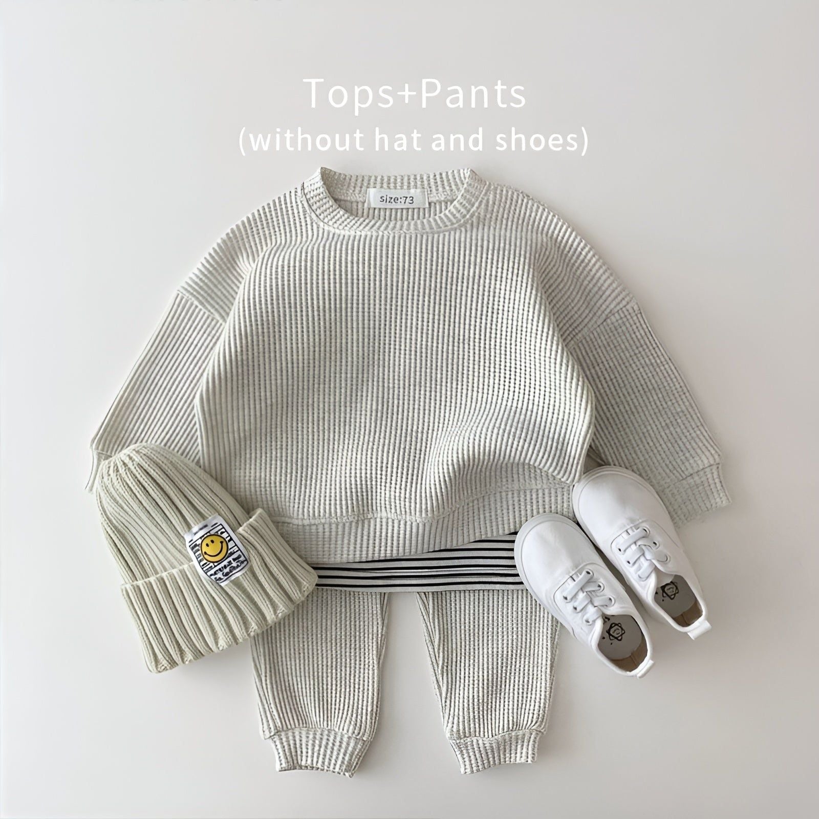 Chic Knit - Bequem und Trendig Passendes Baby-Set (Oberteile + Hosen) - Elegare