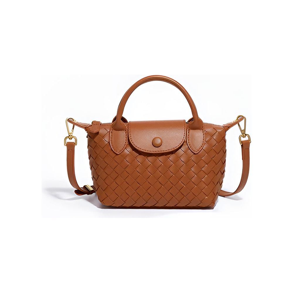 Emma LuxBag - Luxuriöse Gewebte Crossbody-Tasche für Schicke Frauen - Elegare