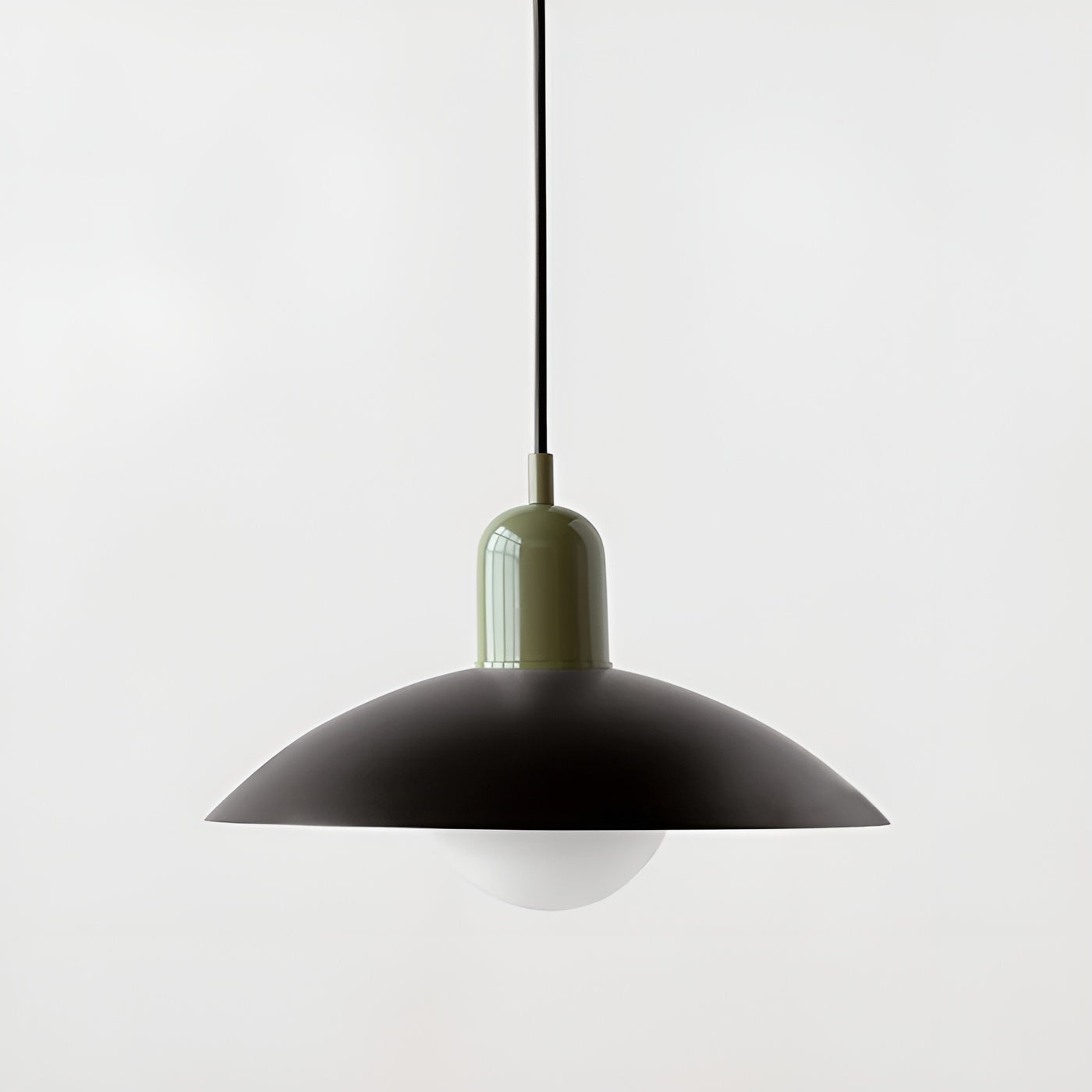 Macaron-Design Pendellampe – Sanftes Licht | Perfekt für Zuhause - Schwarz / Grün - Lampe