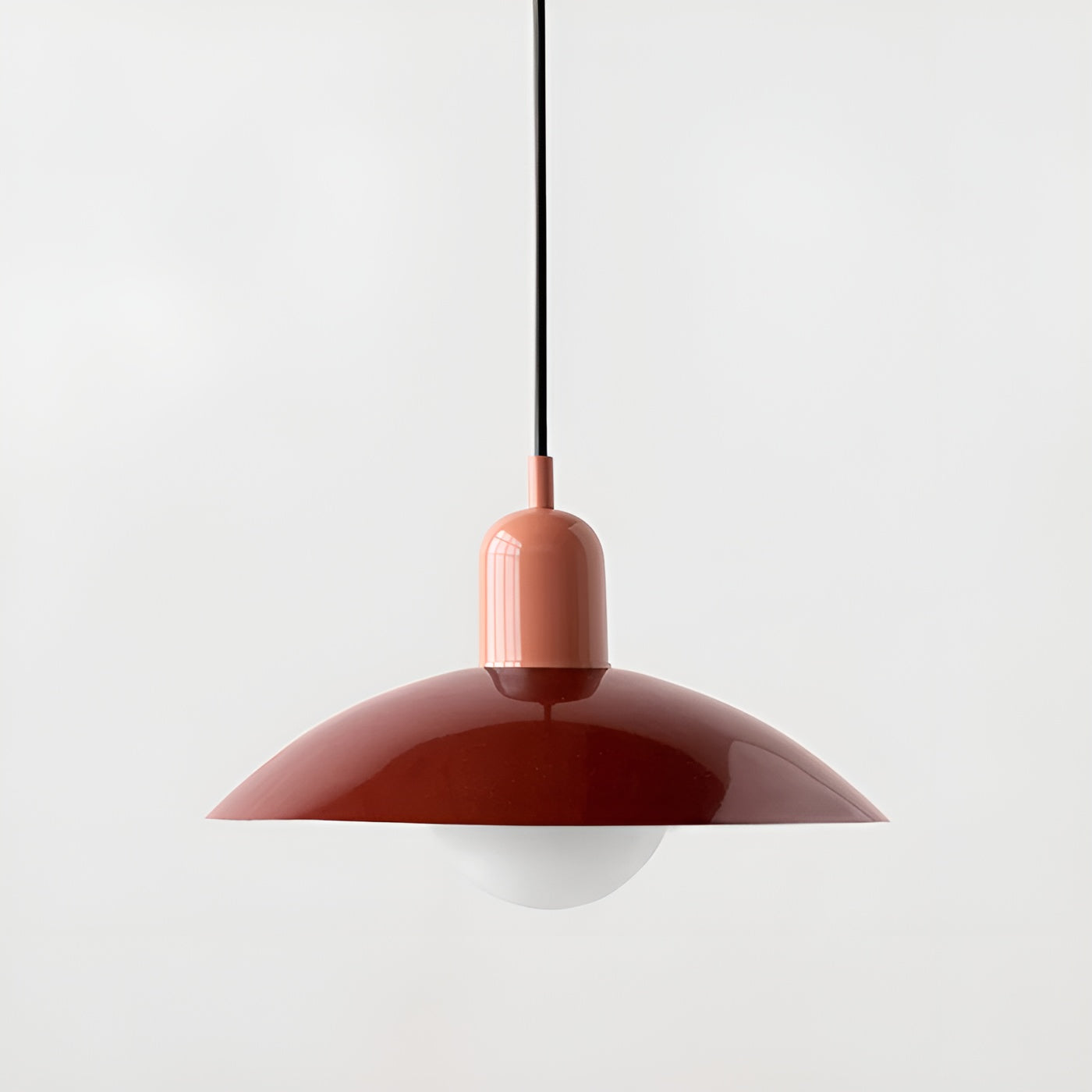 Macaron-Design Pendellampe – Sanftes Licht | Perfekt für Zuhause - Rosa / Rot - Lampe