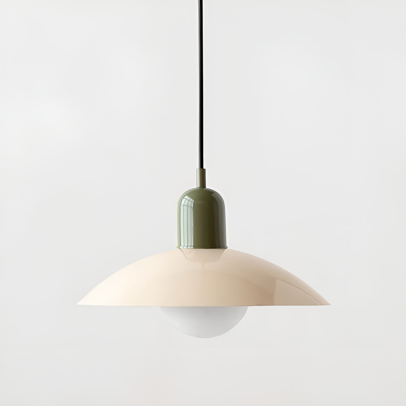 Macaron-Design Pendellampe – Sanftes Licht | Perfekt für Zuhause - Weiß / Grün - Lampe