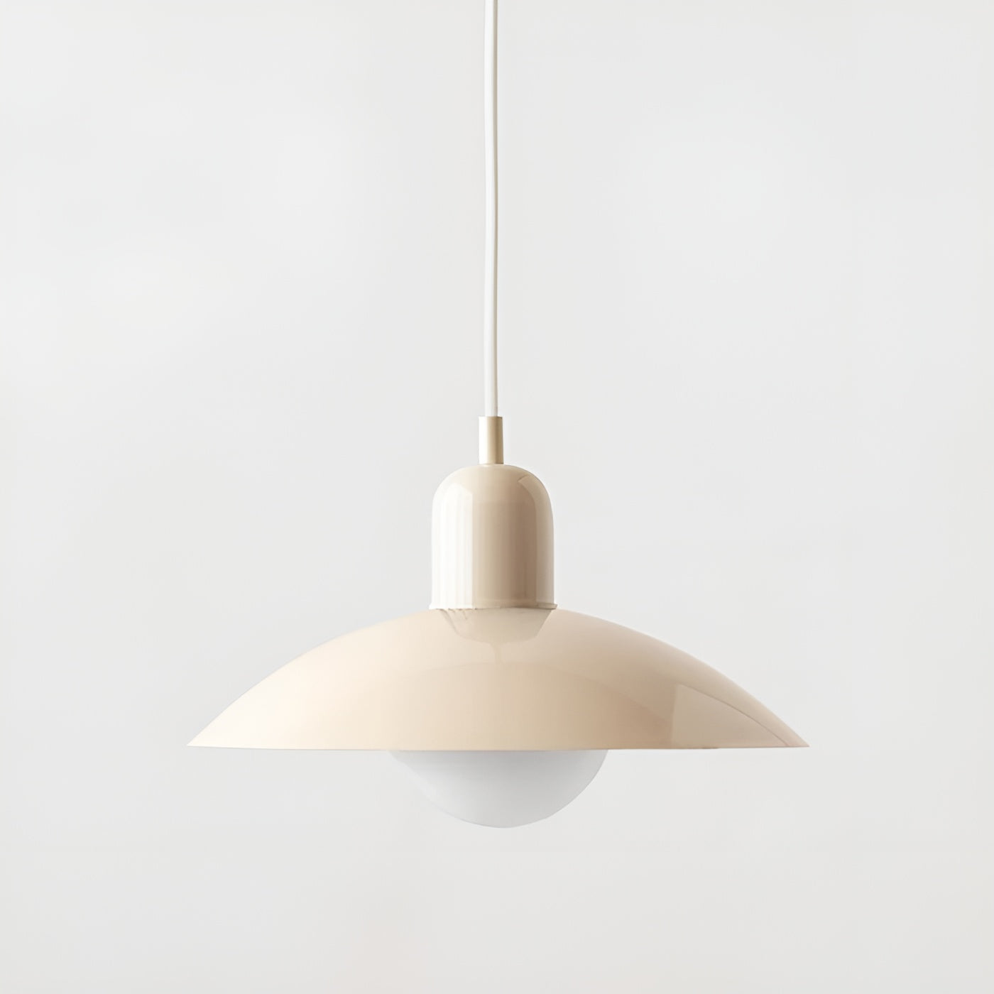 Macaron-Design Pendellampe – Sanftes Licht | Perfekt für Zuhause - Weiß / Weiß - Lampe