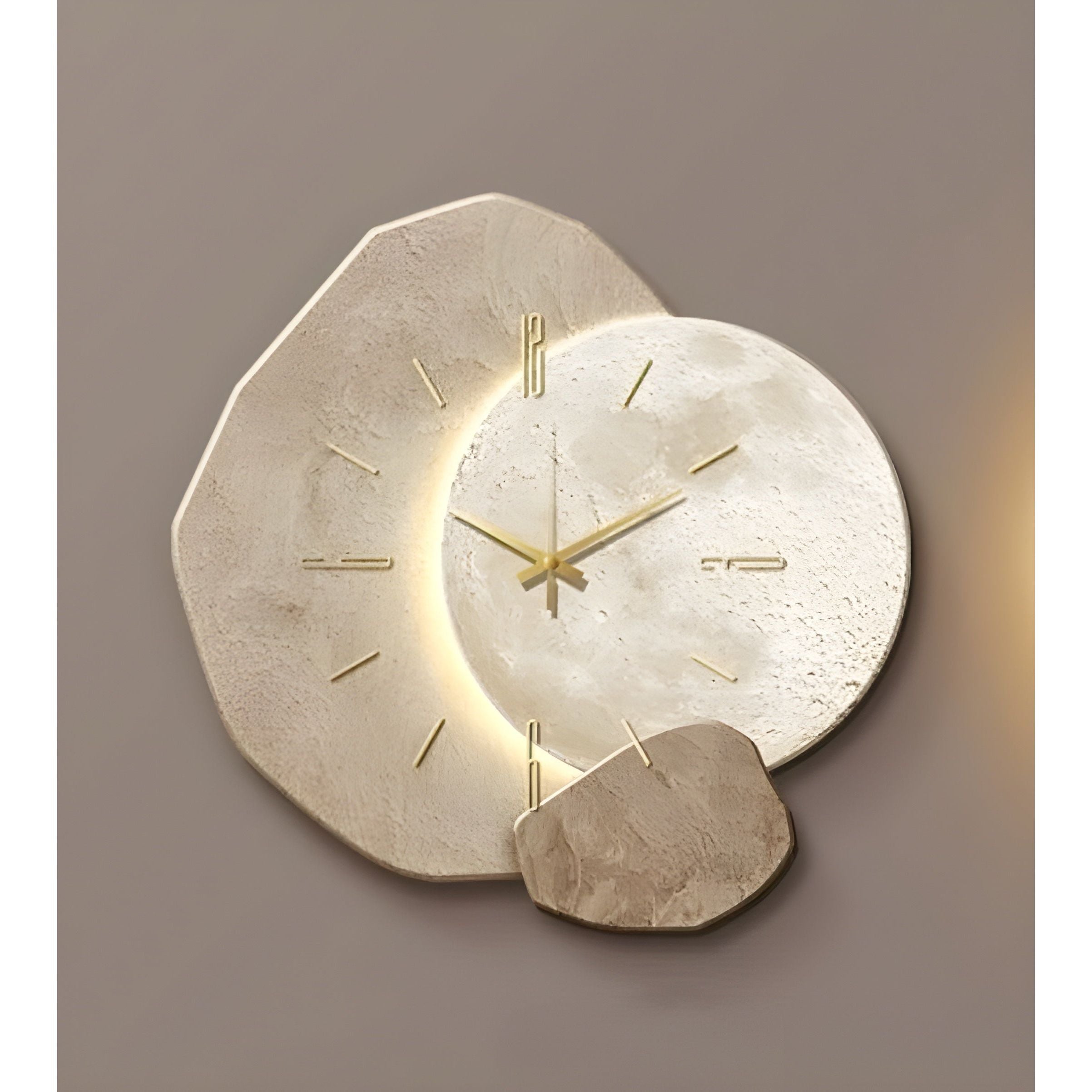 NaturaTime Uhr - Dekorative Wanduhr aus Holz für Innenräume