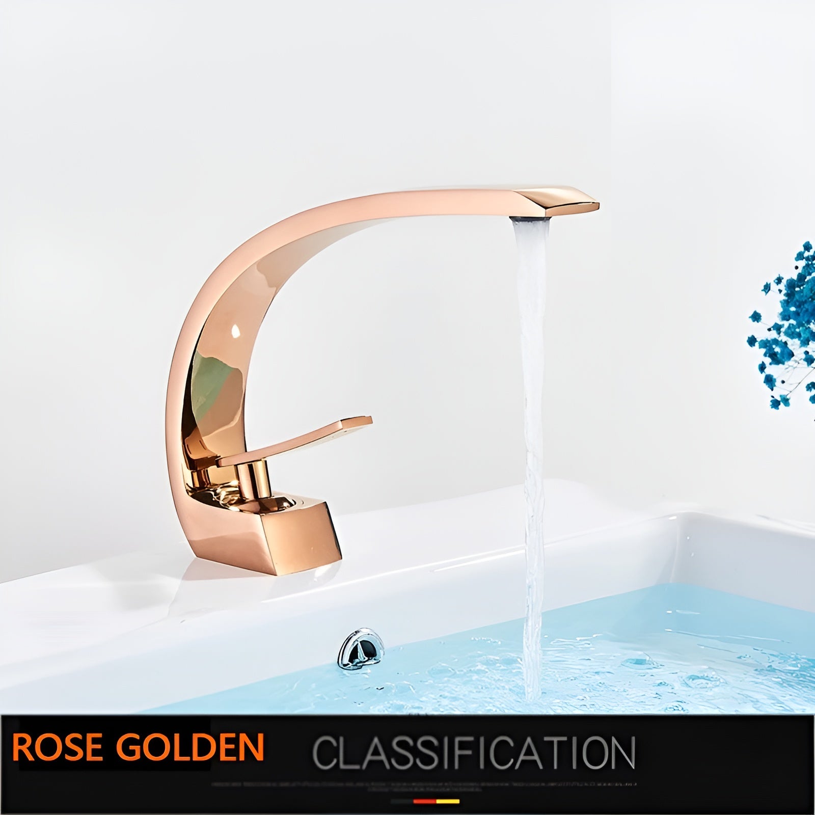 Einhebel-Waschtischarmatur – Modern & Platzsparend | Ideal für Aufsatz- und Einbauwaschbecken