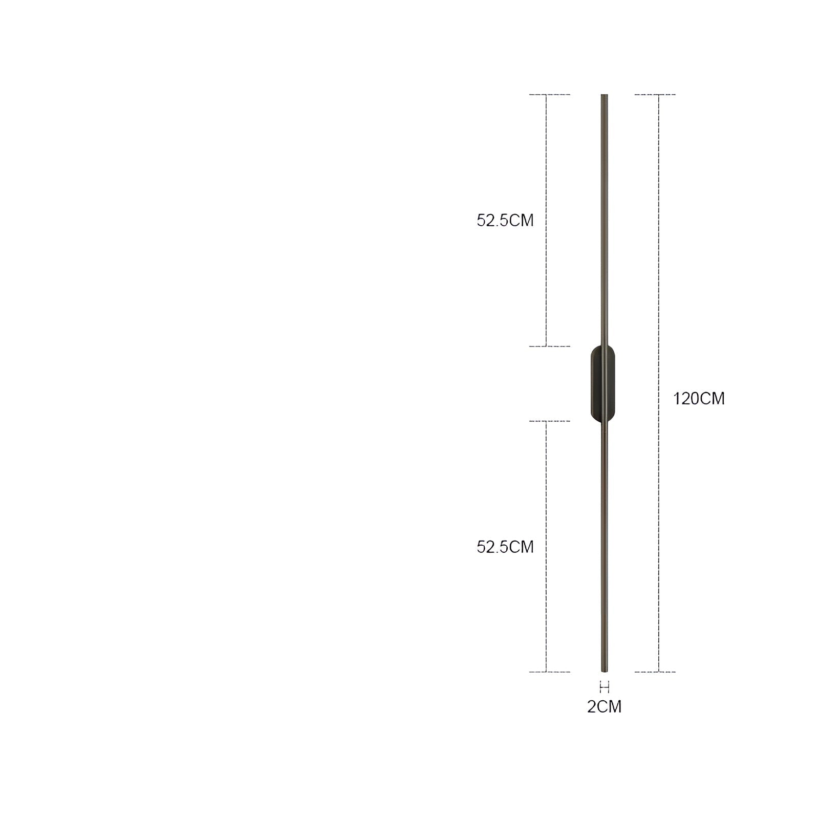Lange LED-Wandleuchte – Modern & Dekorativ | Perfekt für Schlafzimmer, Wohnzimmer & Flur