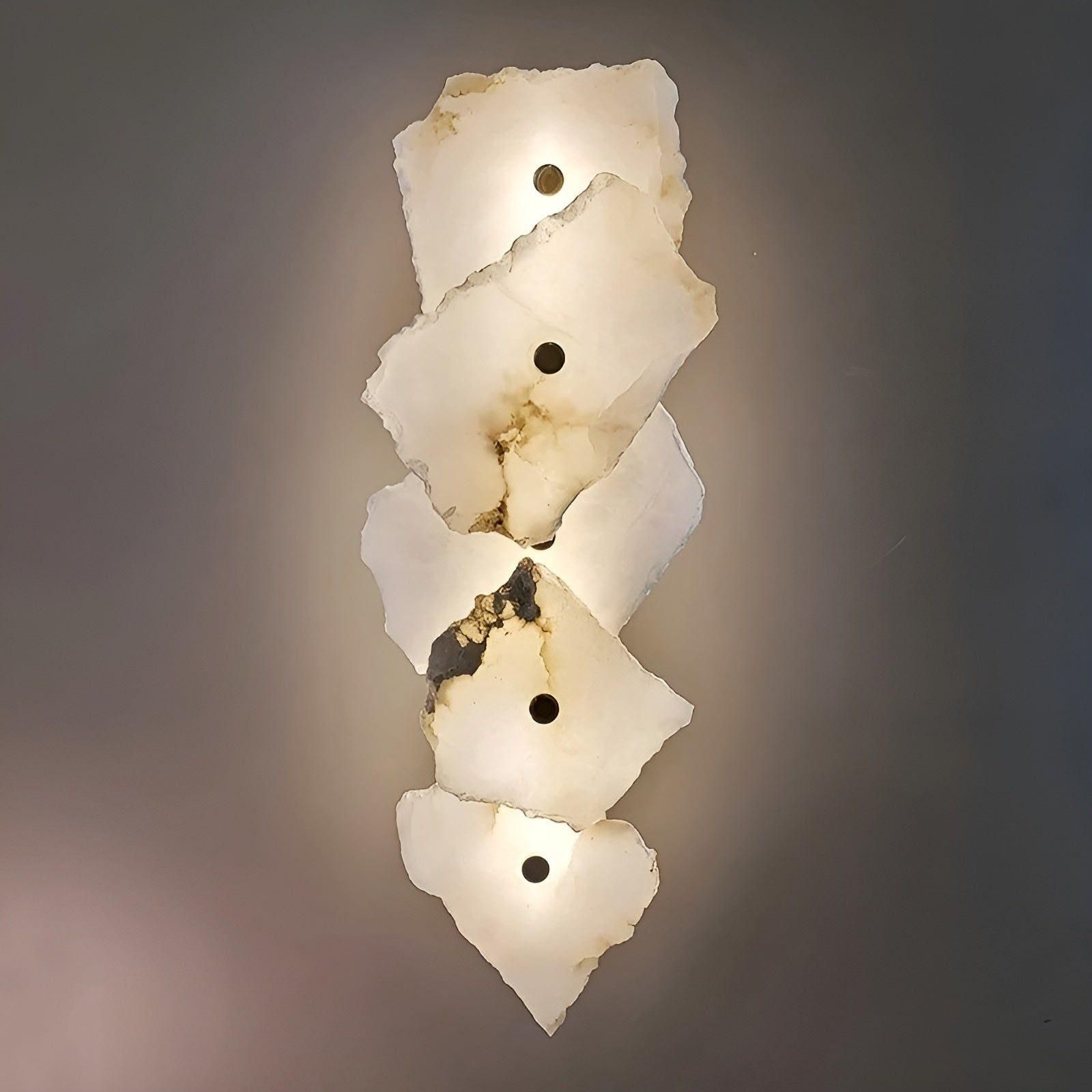 MarbleGleam Light - Luxuriöse Marmor-LED-Wandleuchte