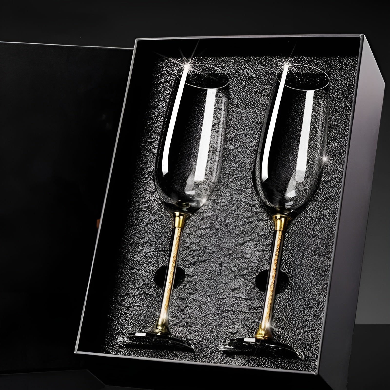 Rotweingläser-Set – 2 Hochwertige Kristallgläser für Wein & Champagner | Elegant für Partys und Feiern