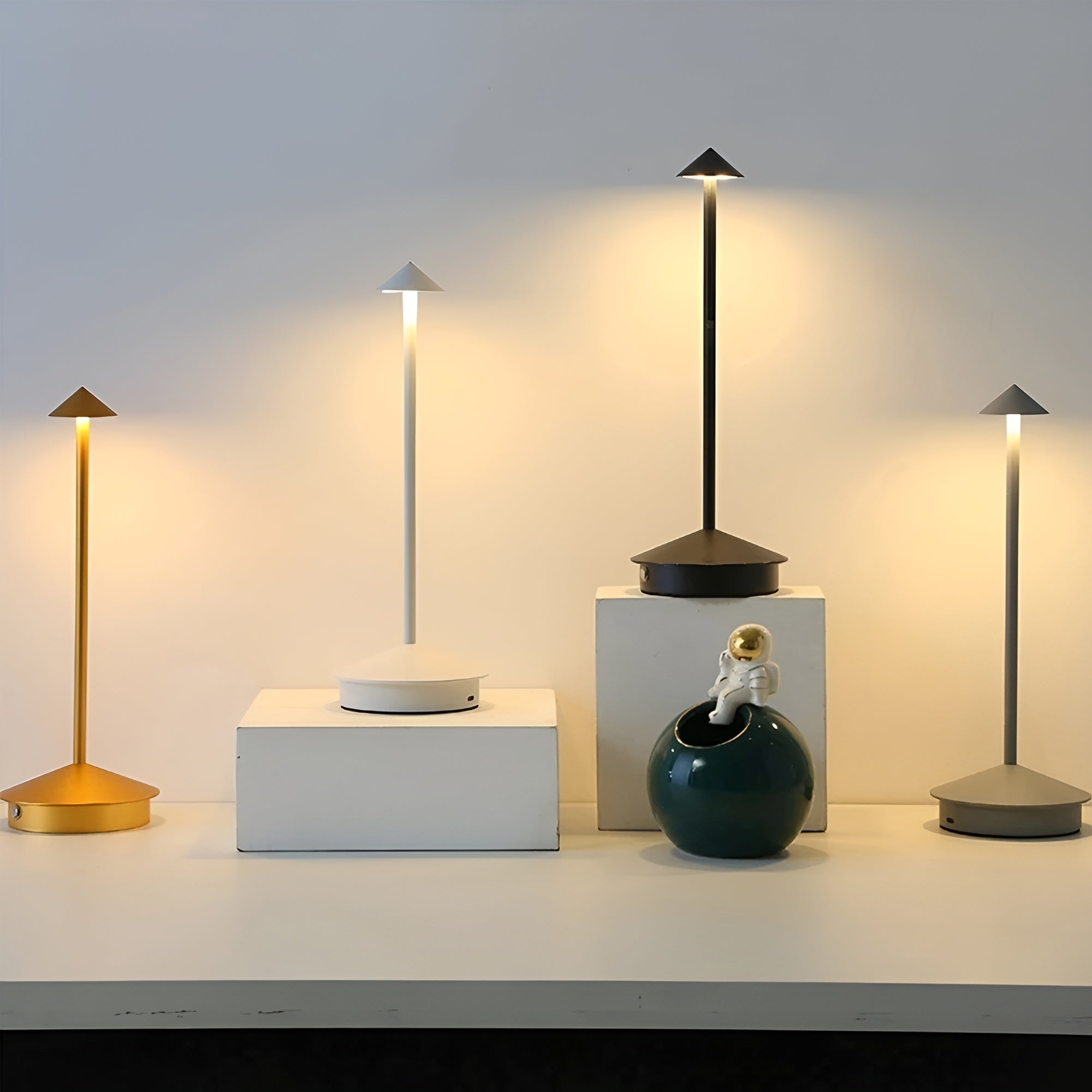 Lumea Lampe – Type-C Wiederaufladbare Tischlampe