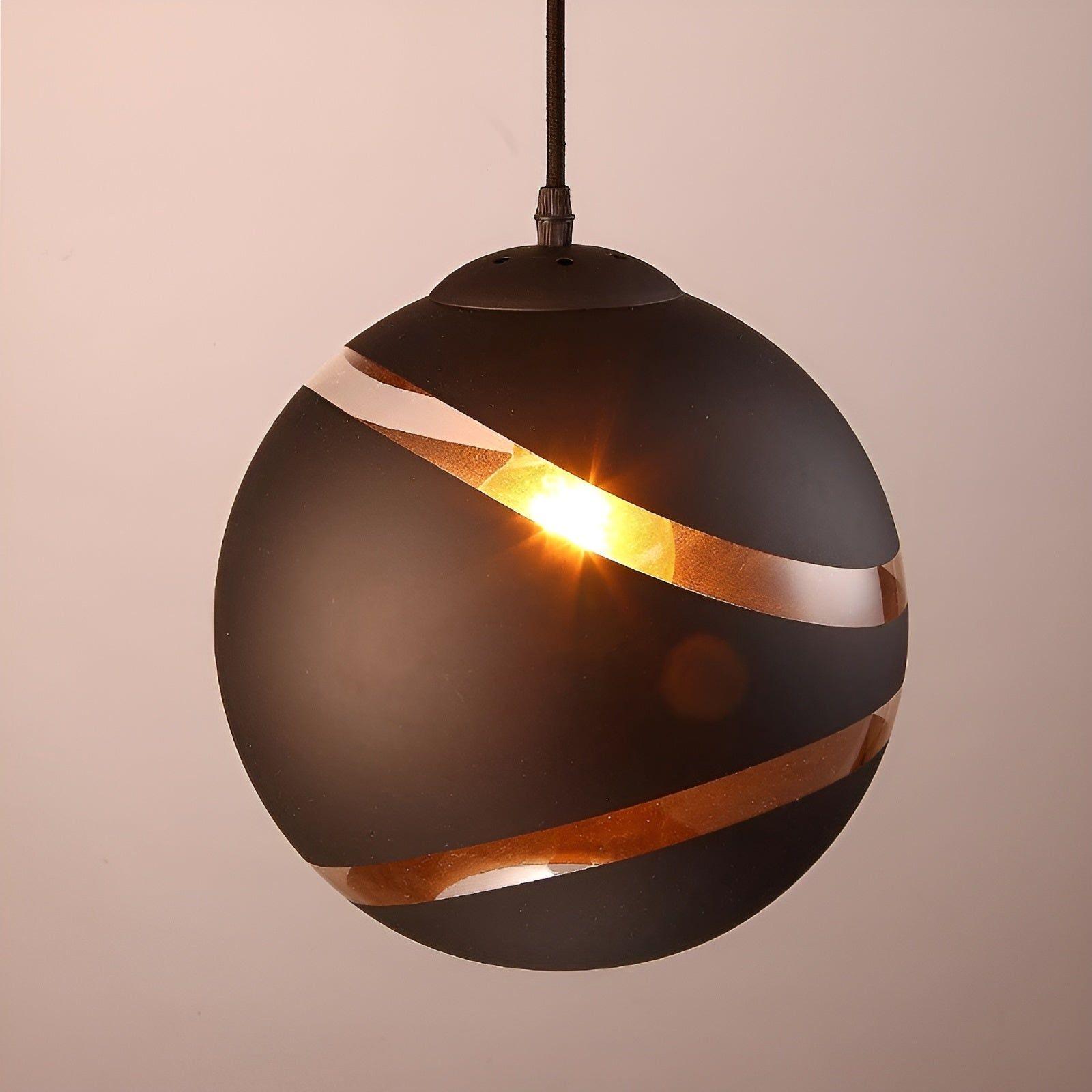 ModernSphere Light - Moderne Glasball Pendelleuchte Elegare