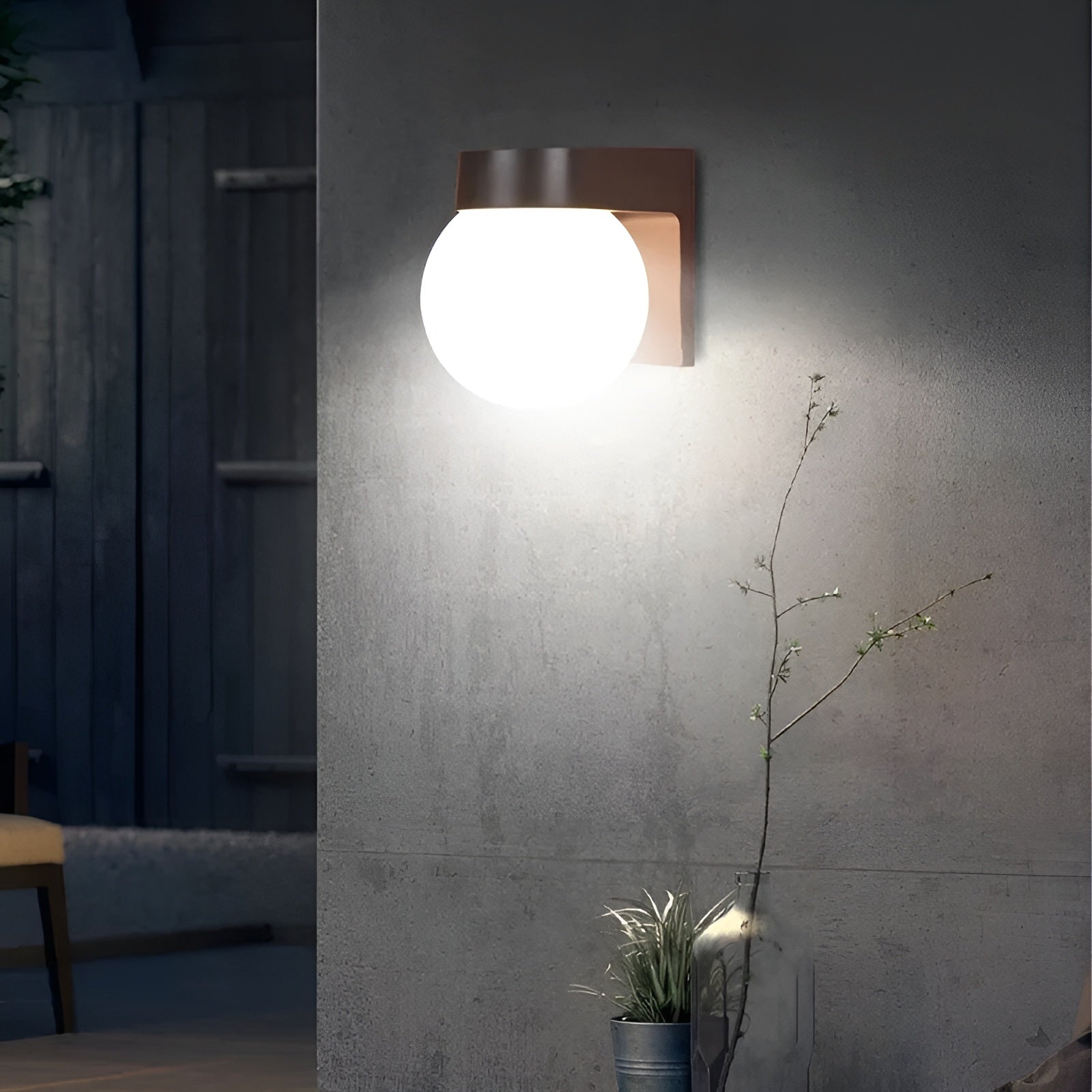 Loft LED Außenleuchte – Modernes und dekoratives Design  für Terrassen und Eingangsbereiche